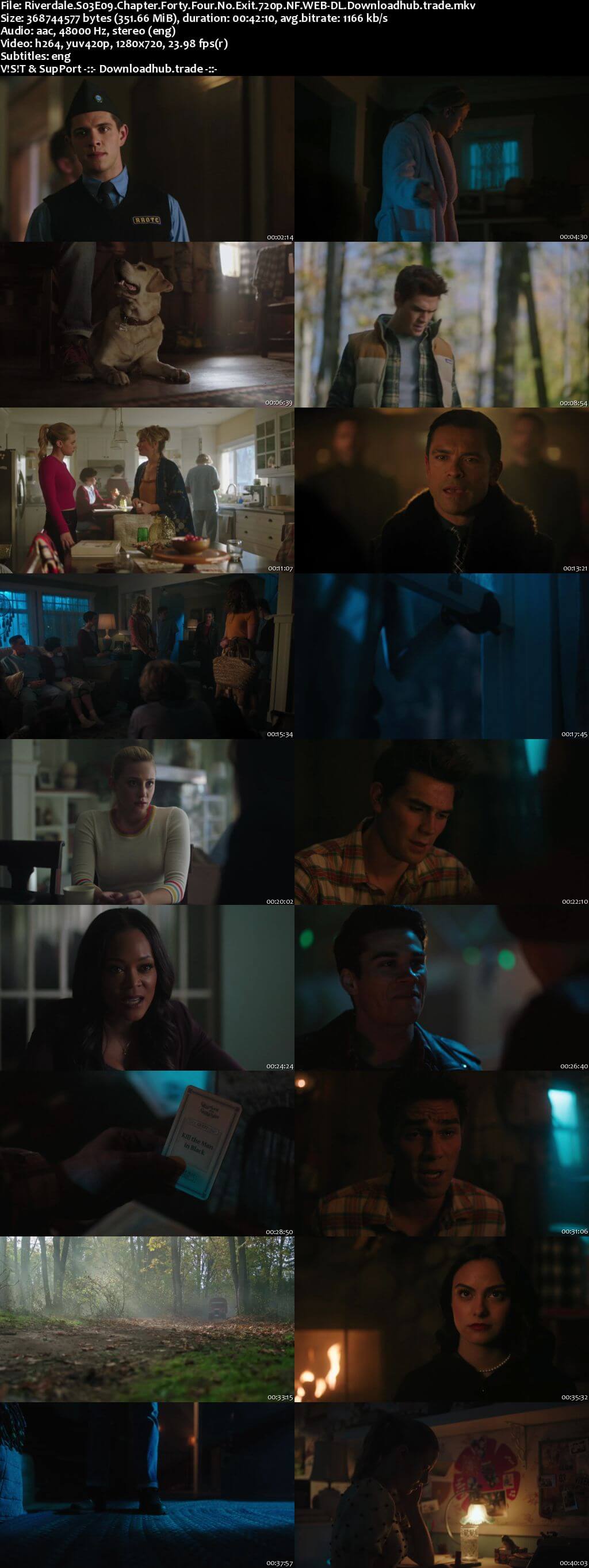 Riverdale S03E09 350MB NF WEB-DL 720p ESubs