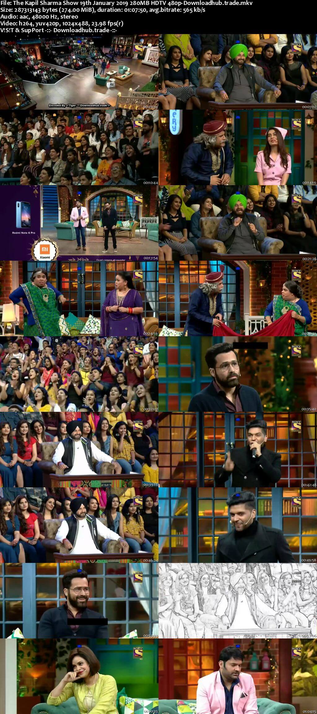 The Kapil Sharma Show 19 January 2019 Episode 07 HDTV 480p