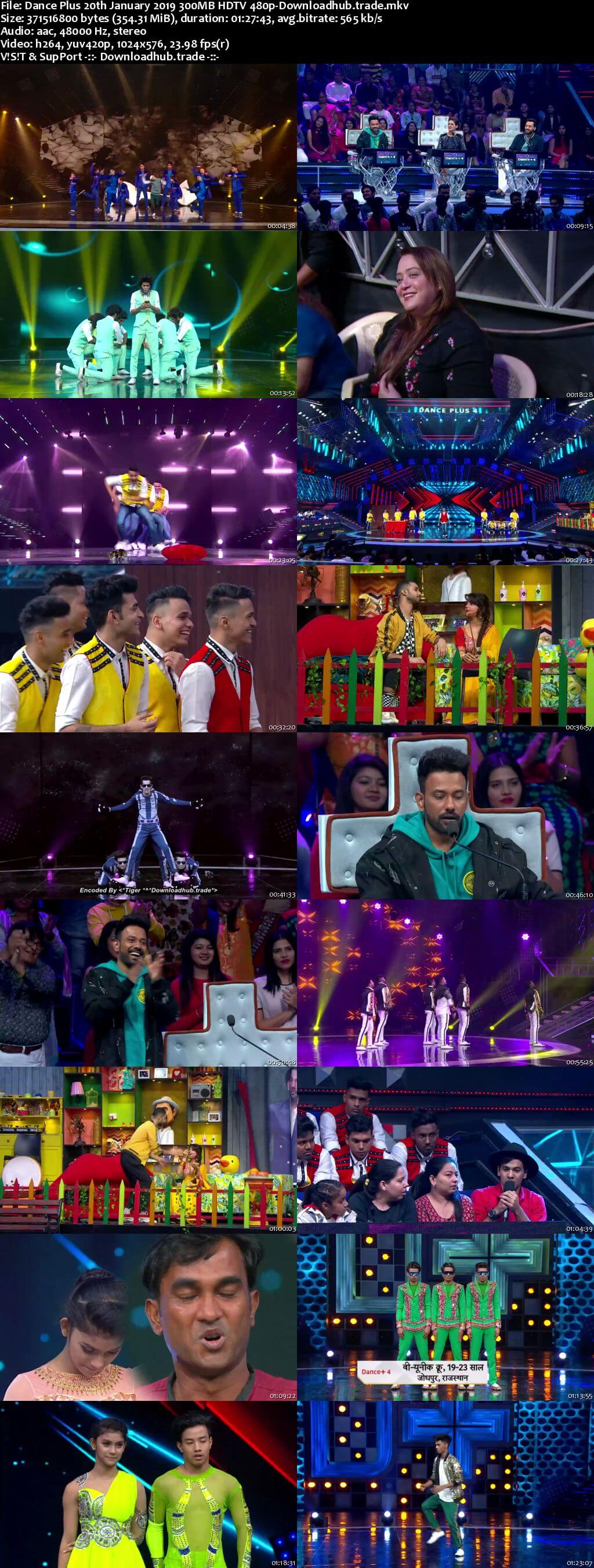 Dance Plus Season 4 20 January 2019 Episode 31 HDTV 480p