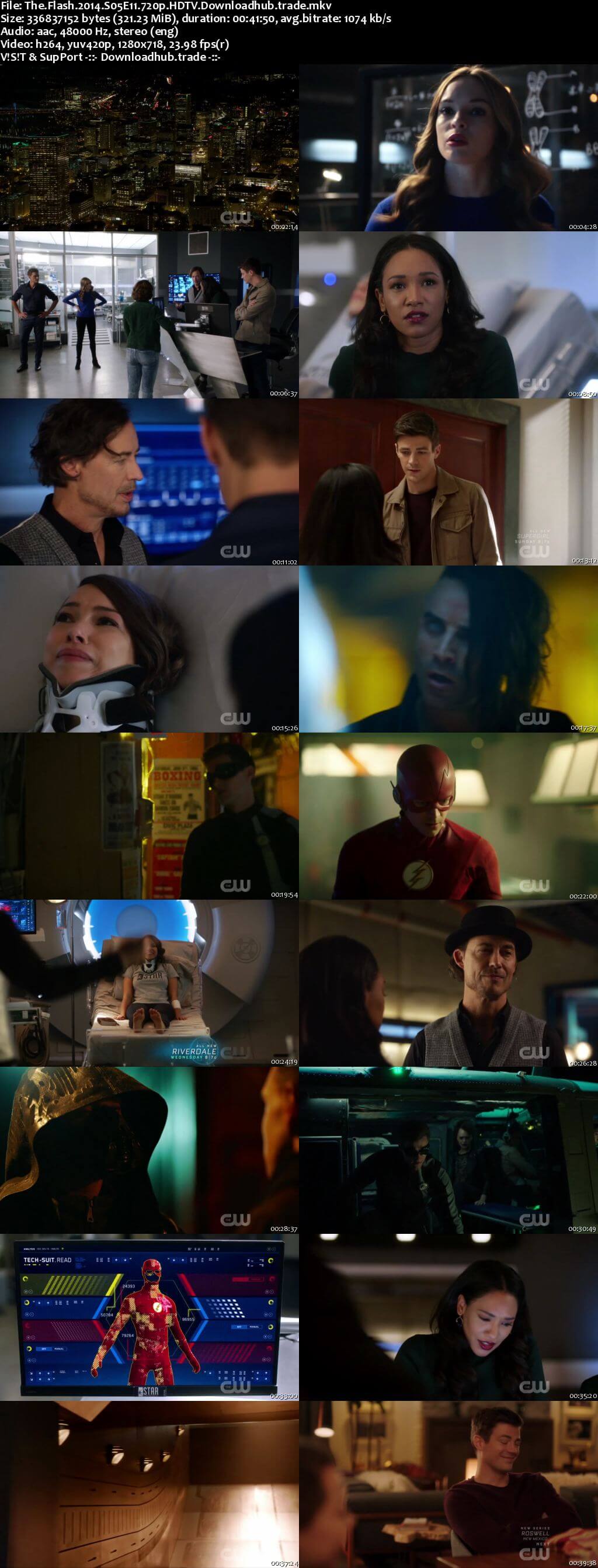 The Flash S05E11 300MB HDTV 720p x264