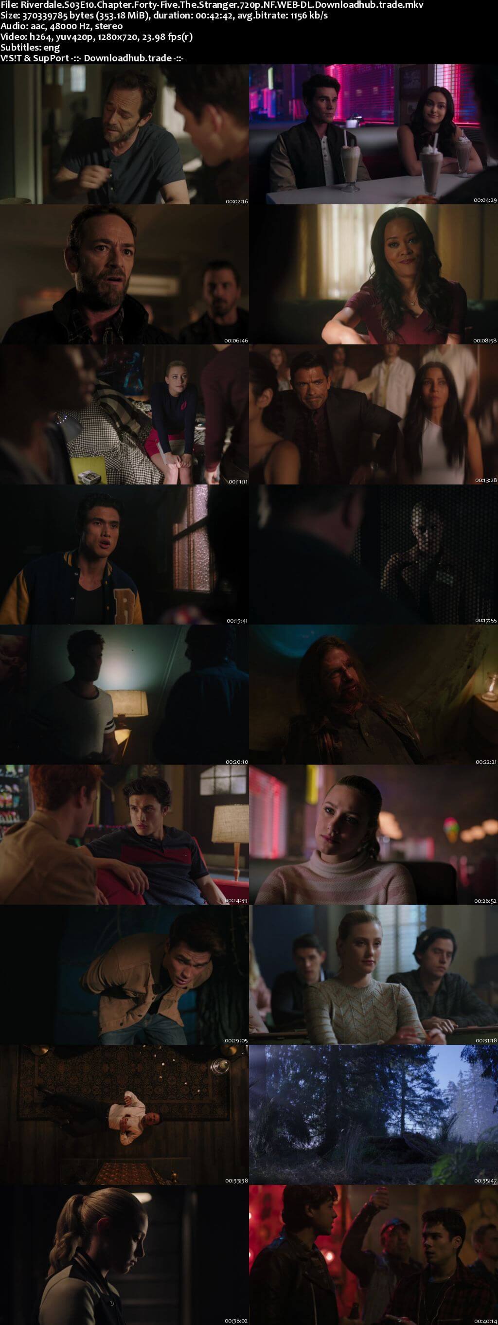 Riverdale S03E10 350MB NF WEB-DL 720p ESubs