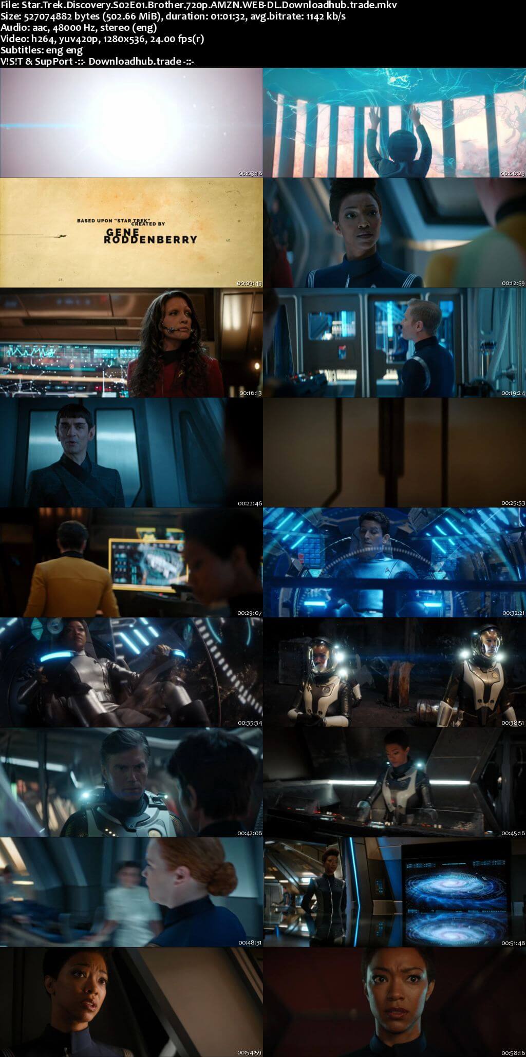 Star Trek Discovery S02E01 500MB AMZN WEB-DL 720p ESubs