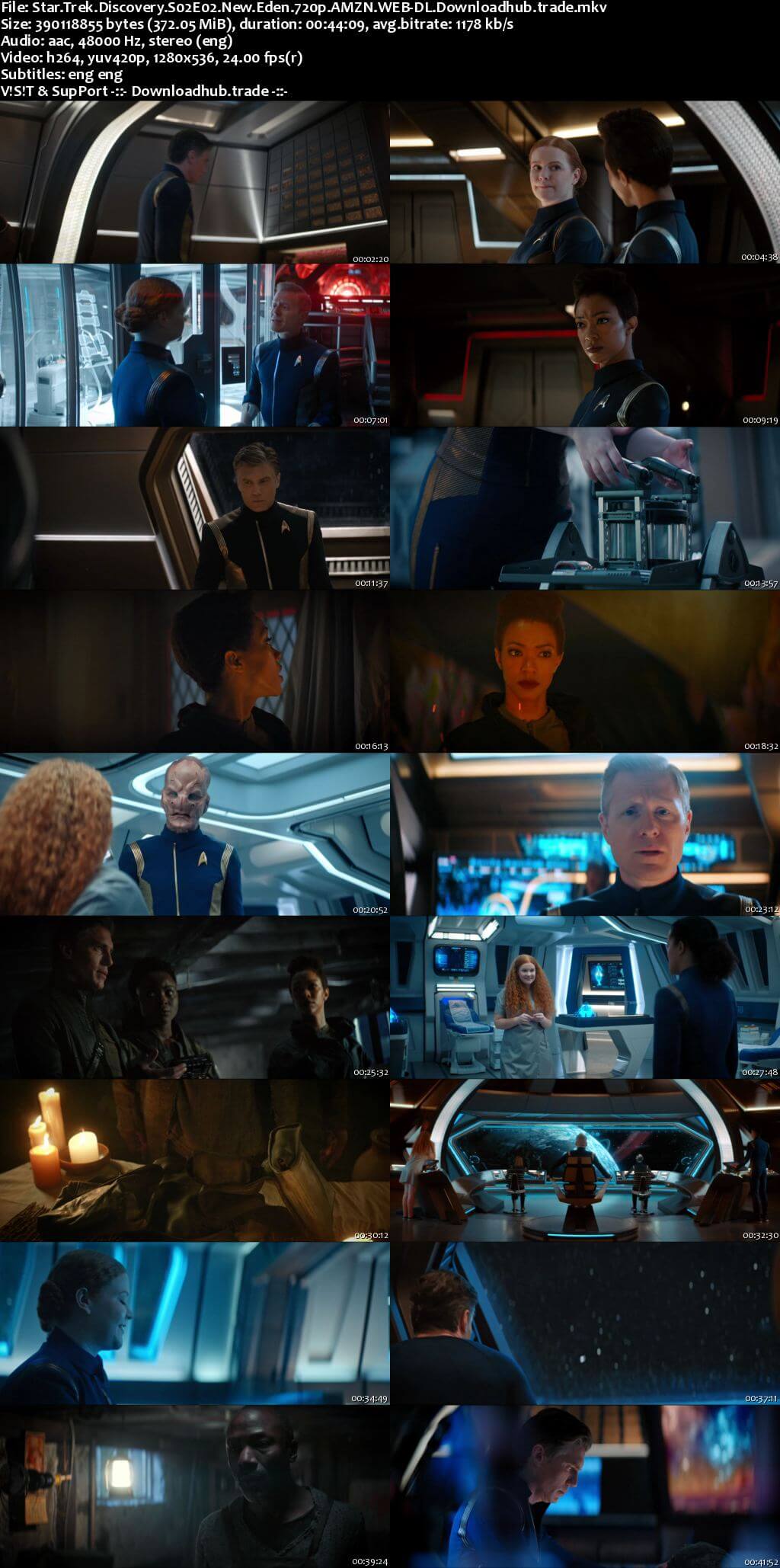 Star Trek Discovery S02E02 350MB AMZN WEB-DL 720p ESubs