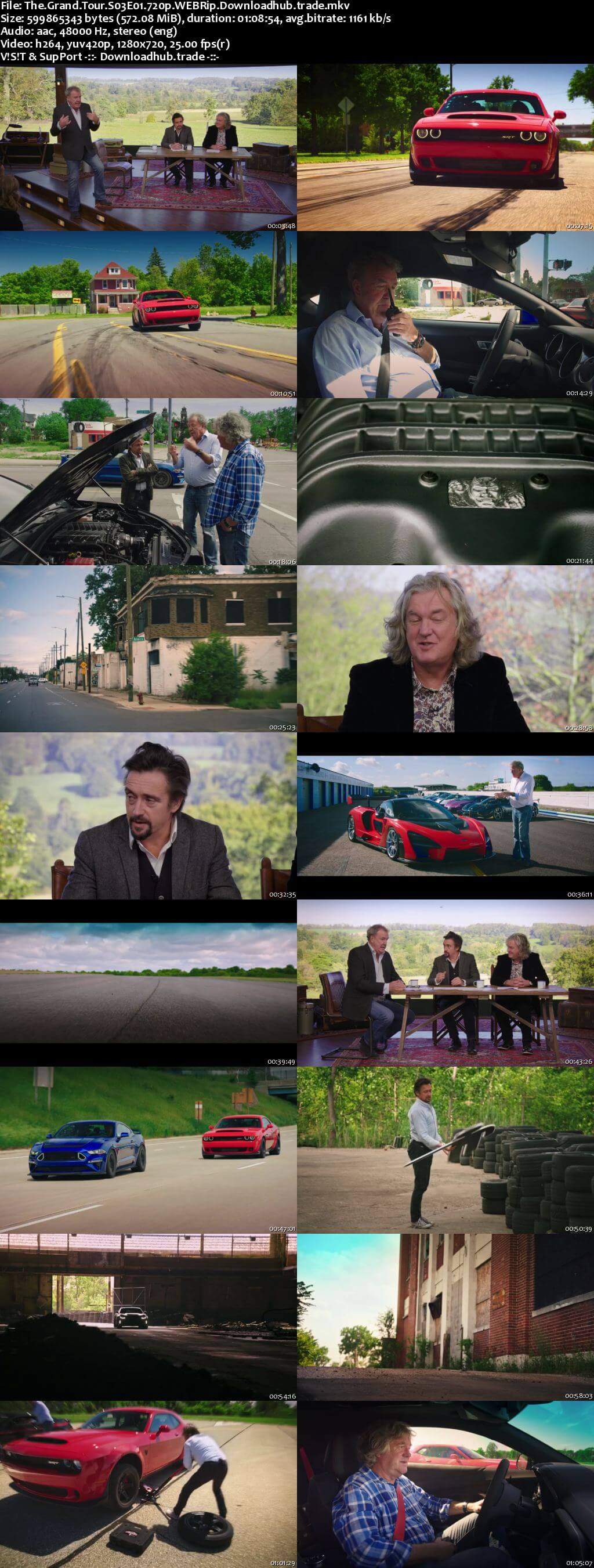 The Grand Tour S03E01 550MB AMZN WEB-DL 720p ESubs