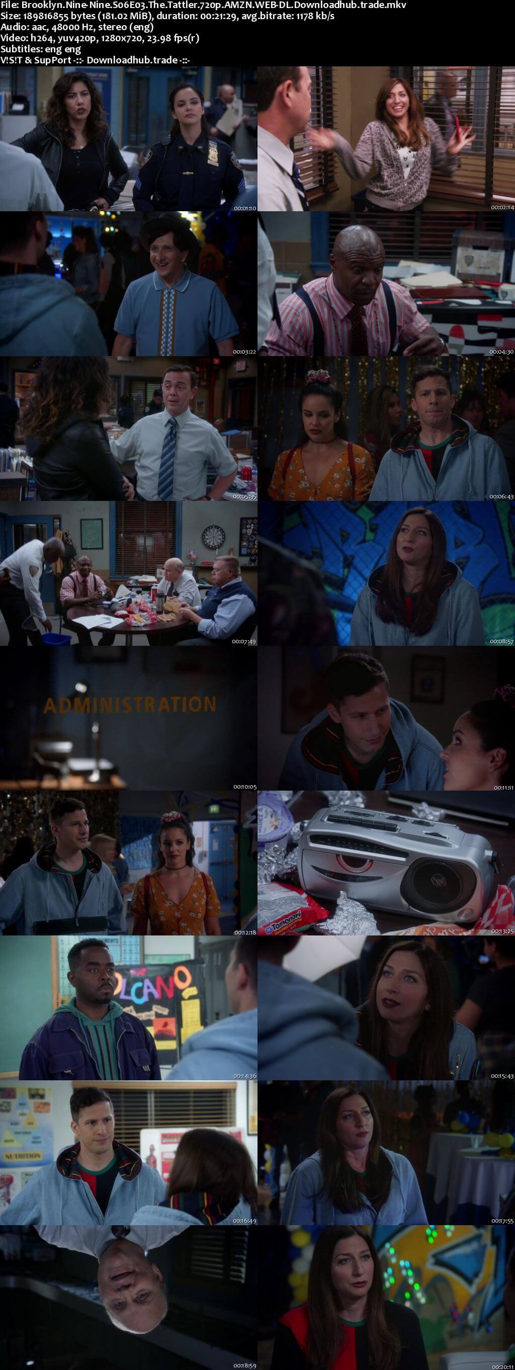 Brooklyn Nine-Nine S06E03 180MB WEB-DL 720p ESubs