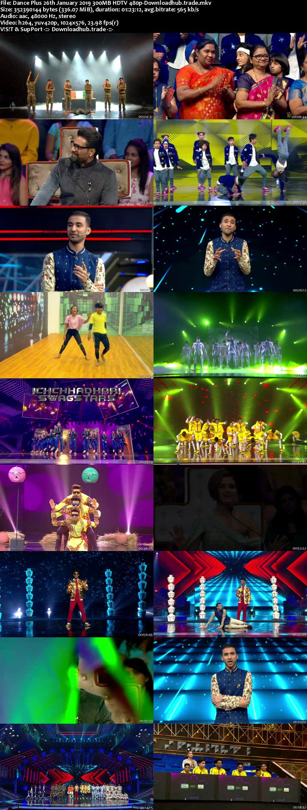 Dance Plus Season 4 26 January 2019 Episode 32 HDTV 480p