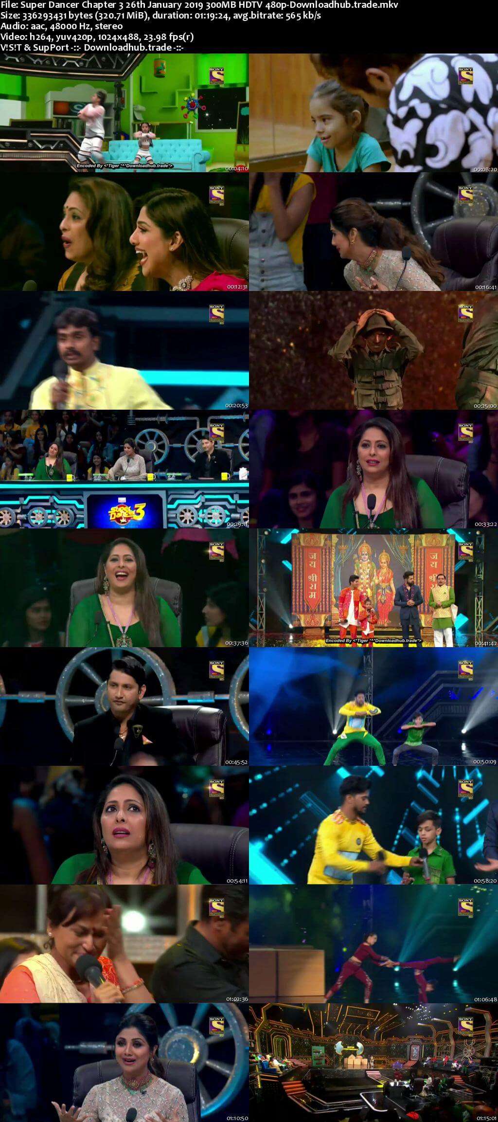 Super Dancer Chapter 3 26 January 2019 Episode 09 HDTV 480p