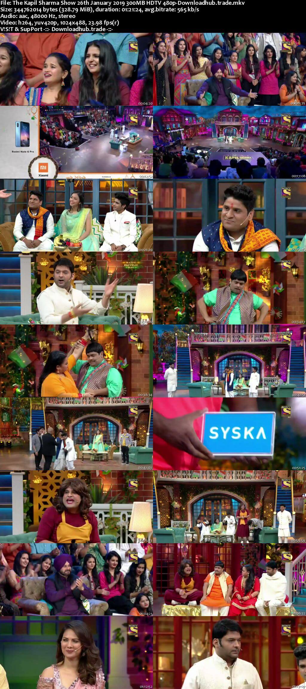 The Kapil Sharma Show 26 January 2019 Episode 09 HDTV 480p