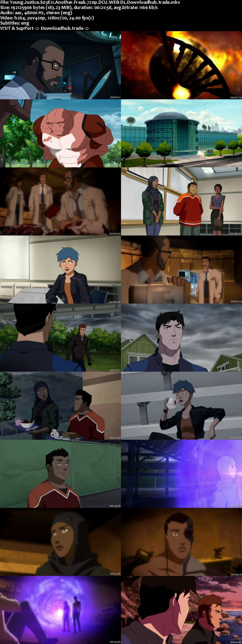 Young Justice S03E11 180MB DCU WEB-DL 720p ESubs