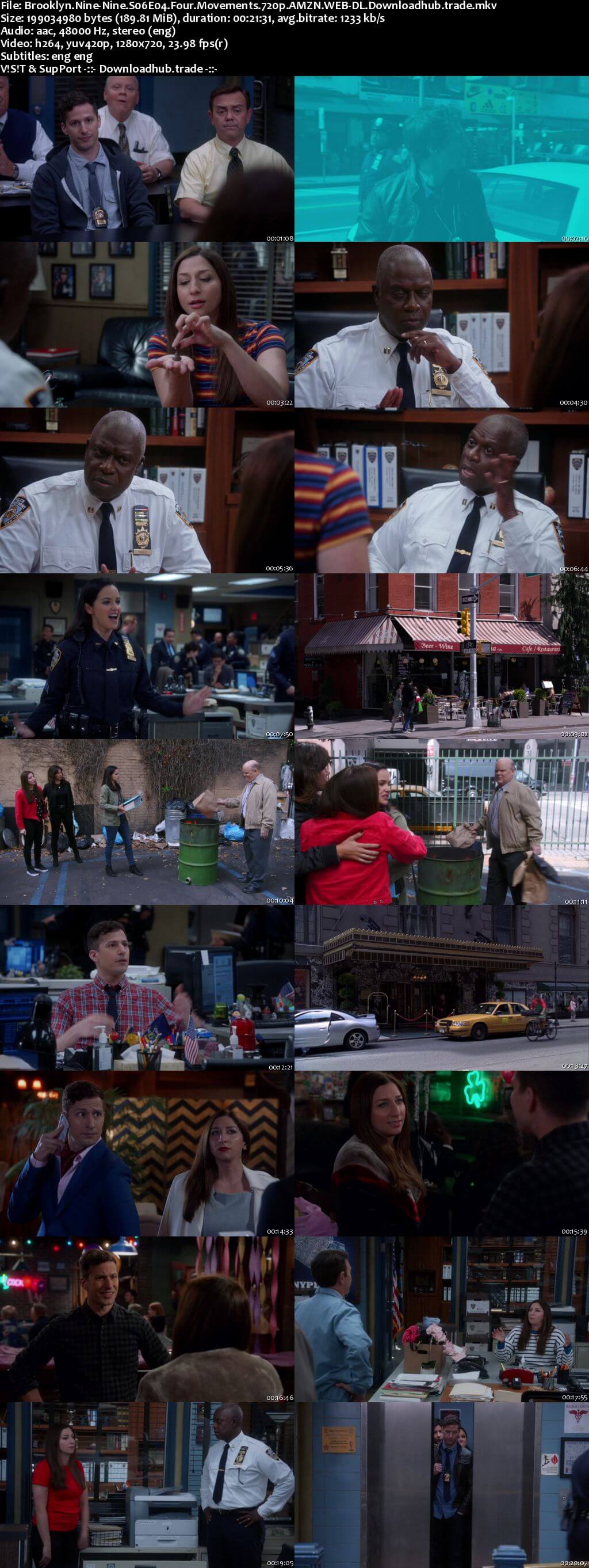 Brooklyn Nine-Nine S06E04 190MB WEB-DL 720p ESubs