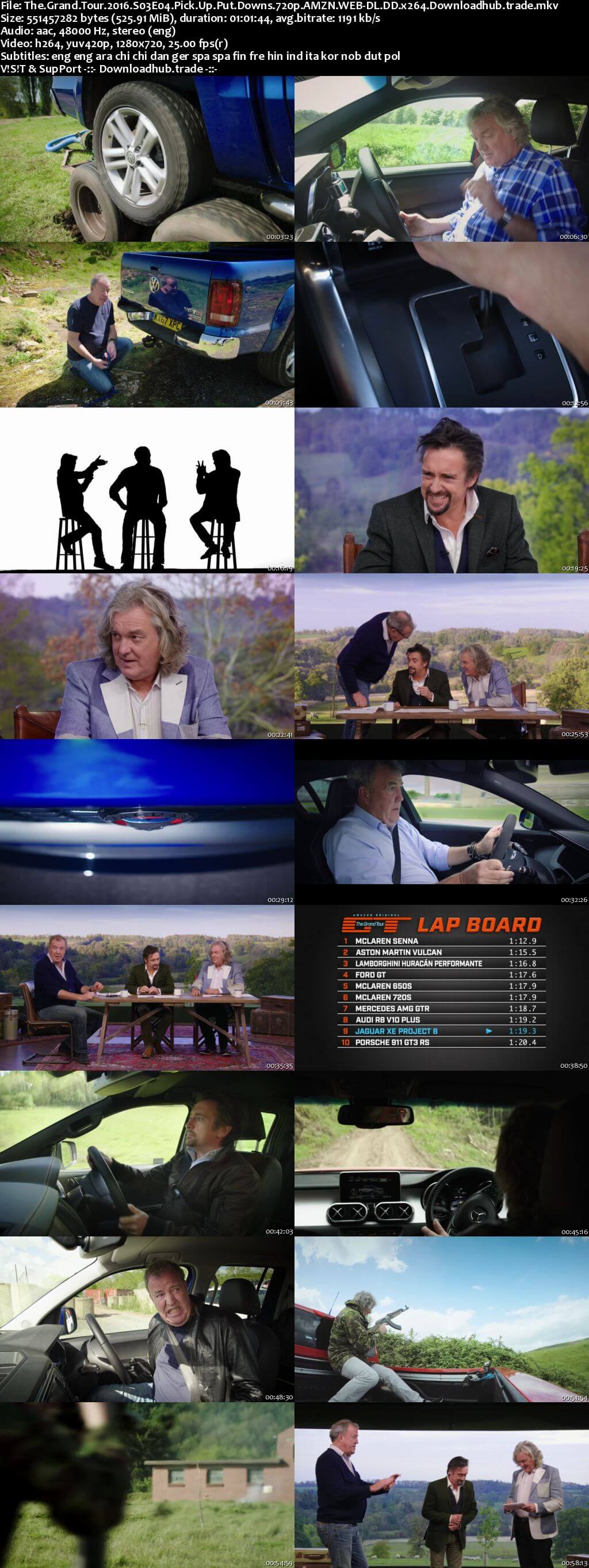 The Grand Tour S03E04 500MB AMZN WEB-DL 720p ESubs