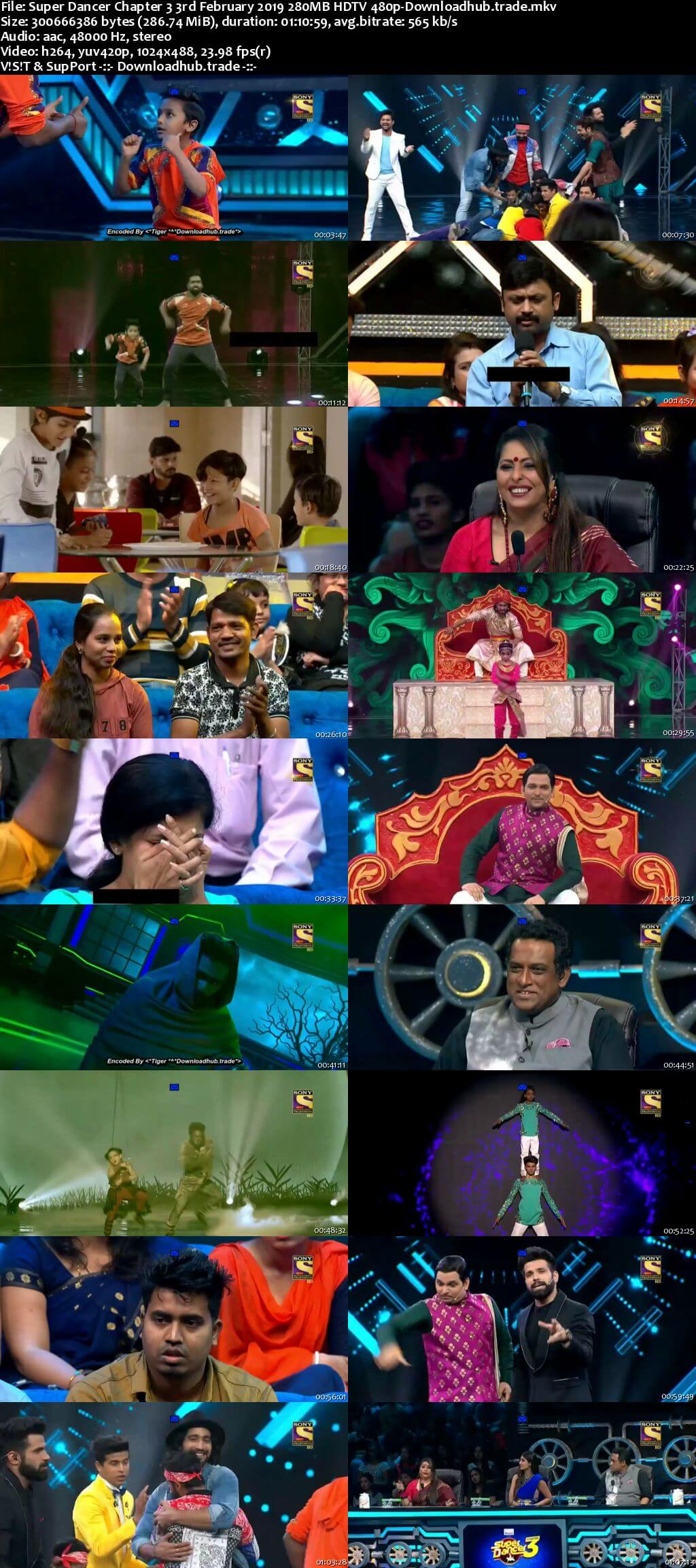 Super Dancer Chapter 3 03 February 2019 Episode 12 HDTV 480p