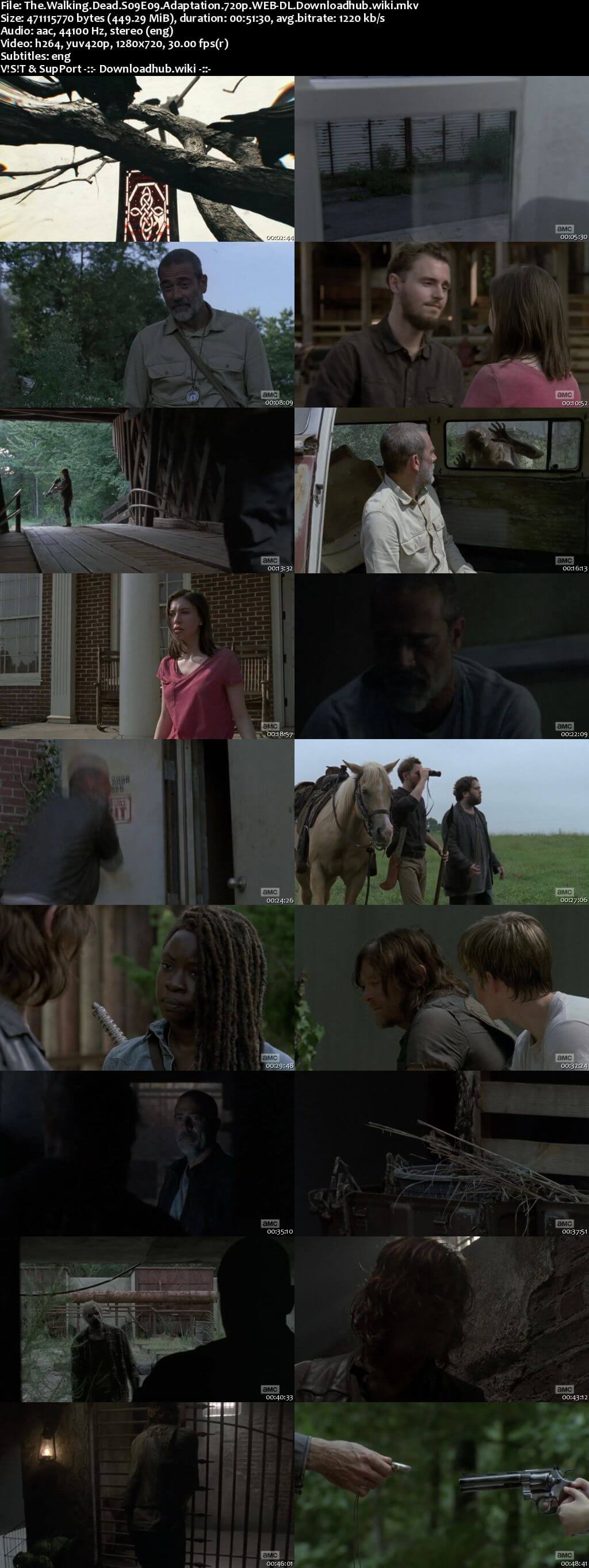 The Walking Dead S09E09 450MB AMZN WEB-DL 720p ESubs