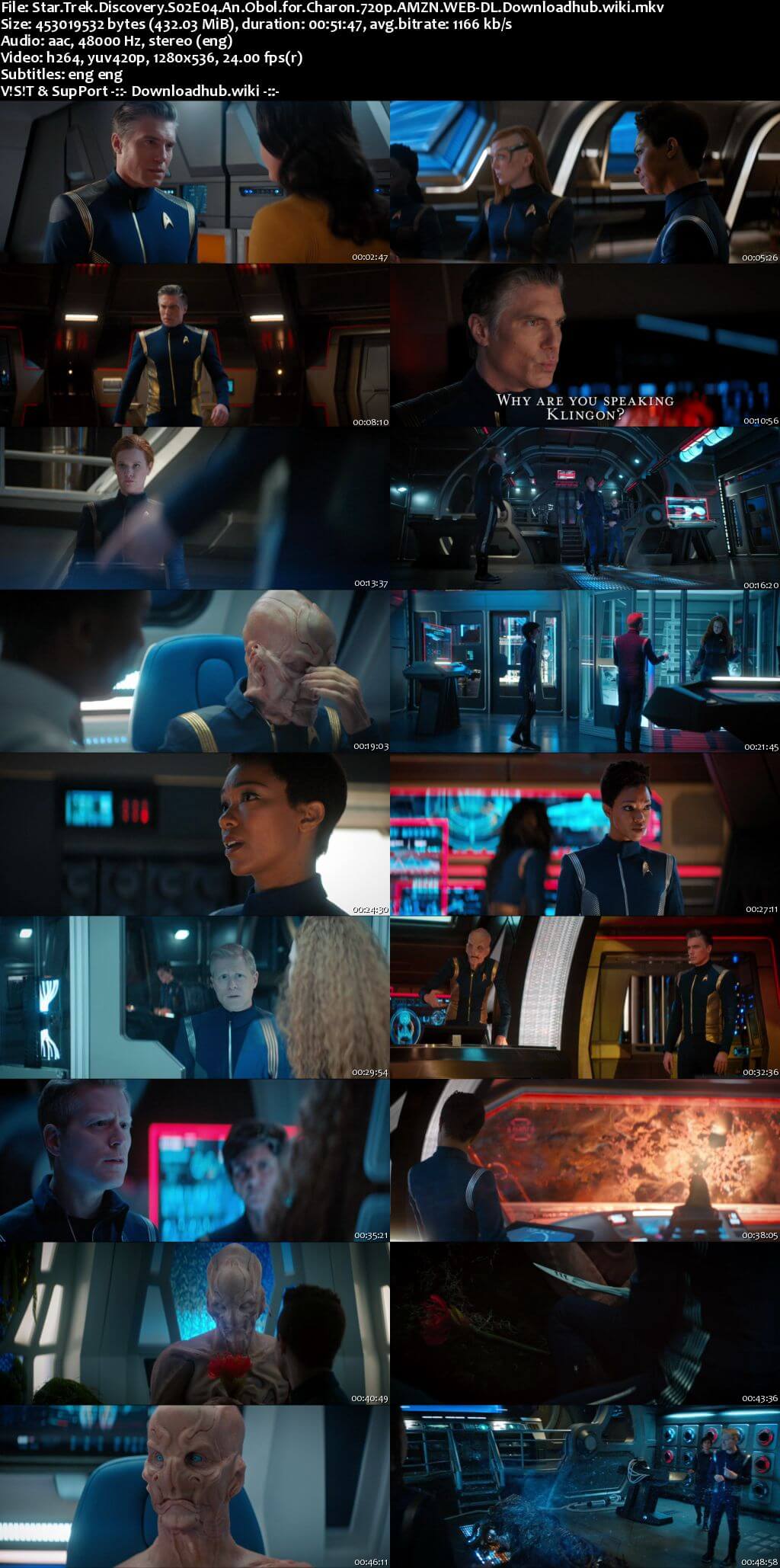 Star Trek Discovery S02E04 400MB AMZN WEB-DL 720p ESubs