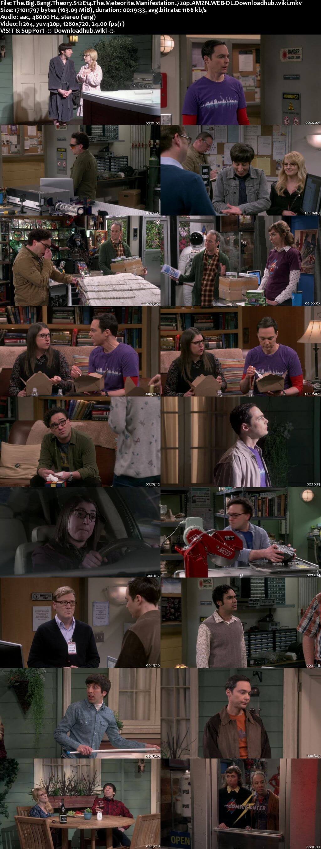 The Big Bang Theory S12E14 160MB AMZN WEB-DL 720p ESubs