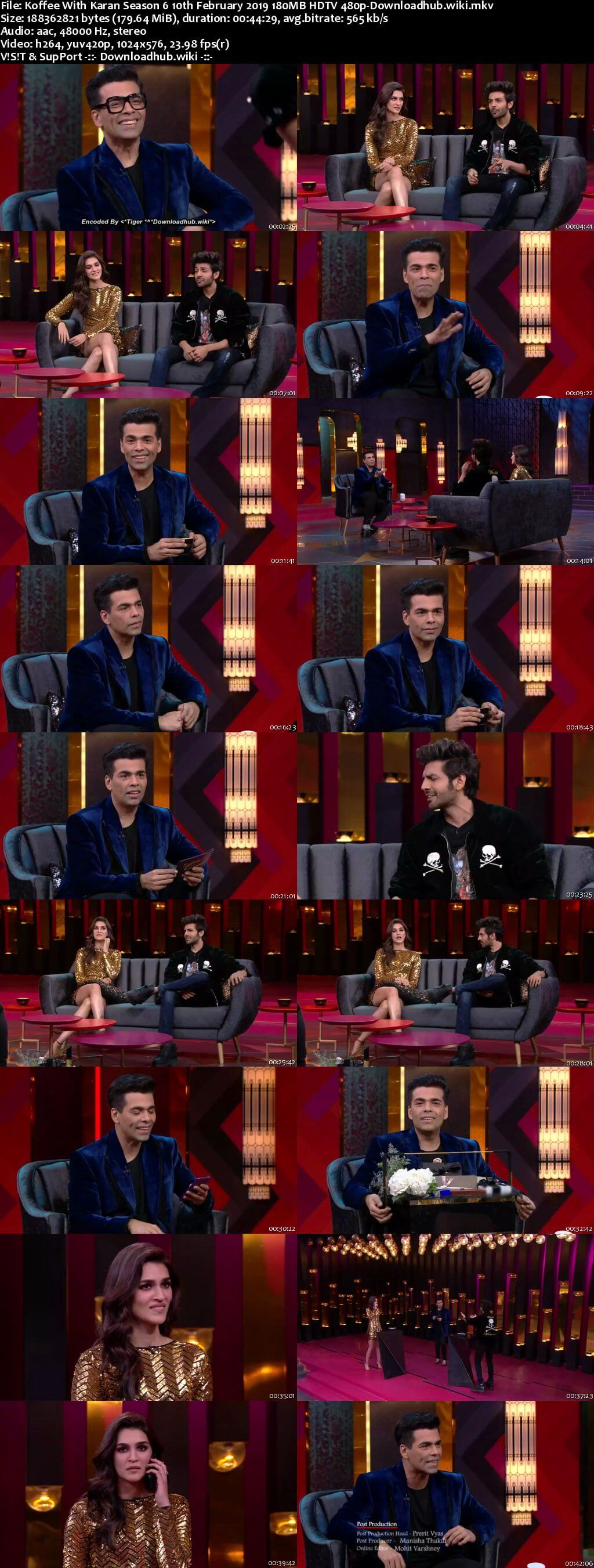 Koffee With Karan 6 10 February 2019 Episode 17 HDTV 480p