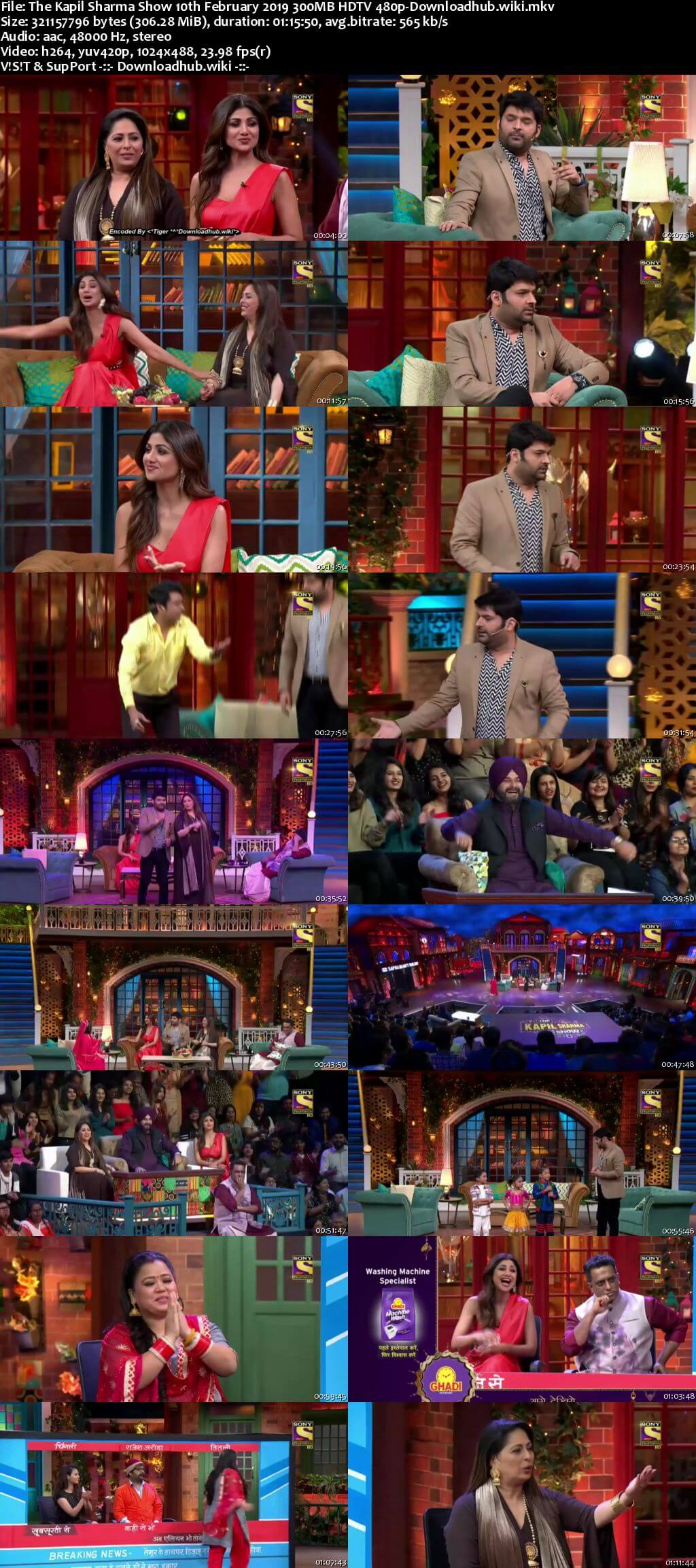 The Kapil Sharma Show 10 February 2019 Episode 14 HDTV 480p