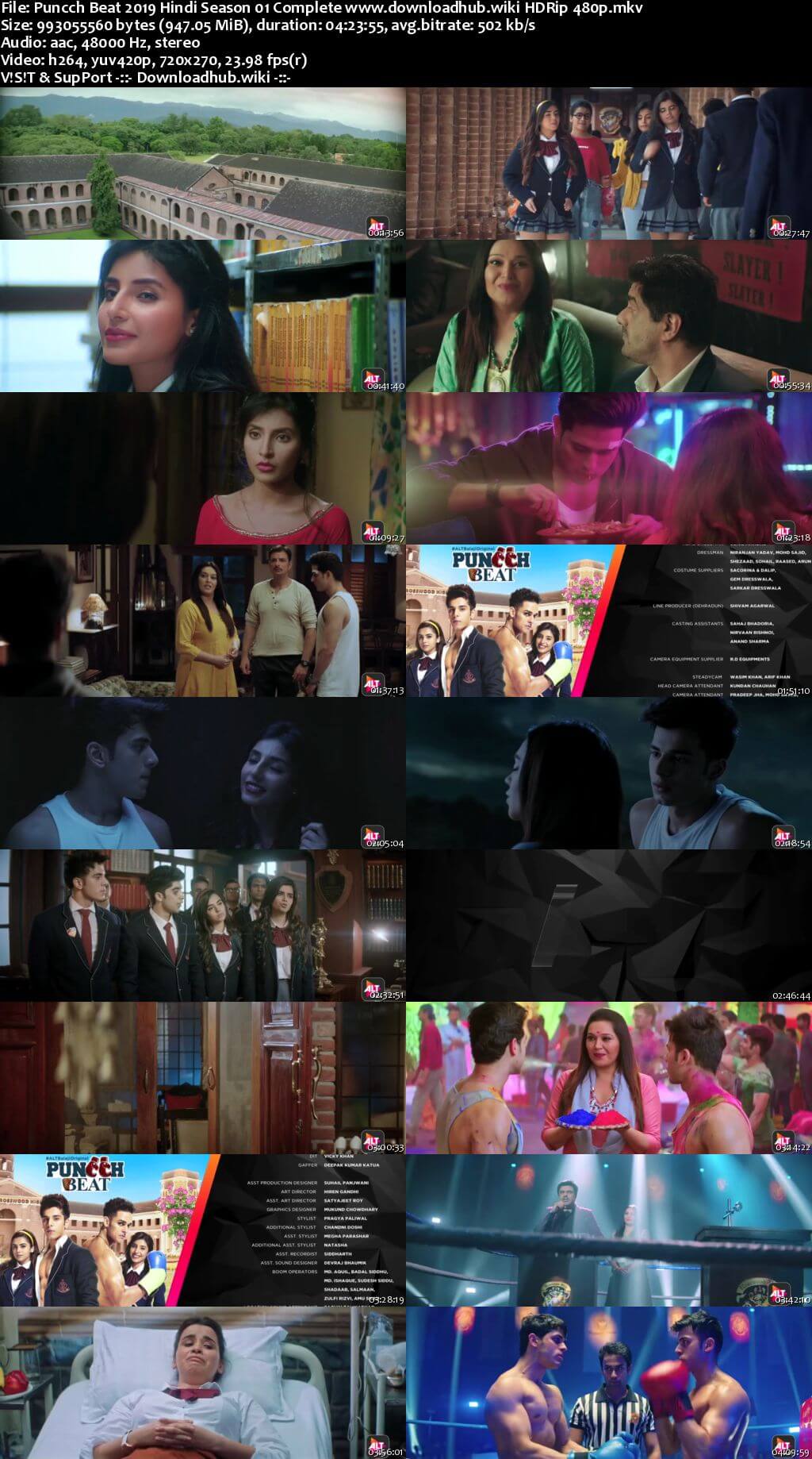 Puncch Beat 2019 Hindi Season 01 Complete 950MB HDRip 480p