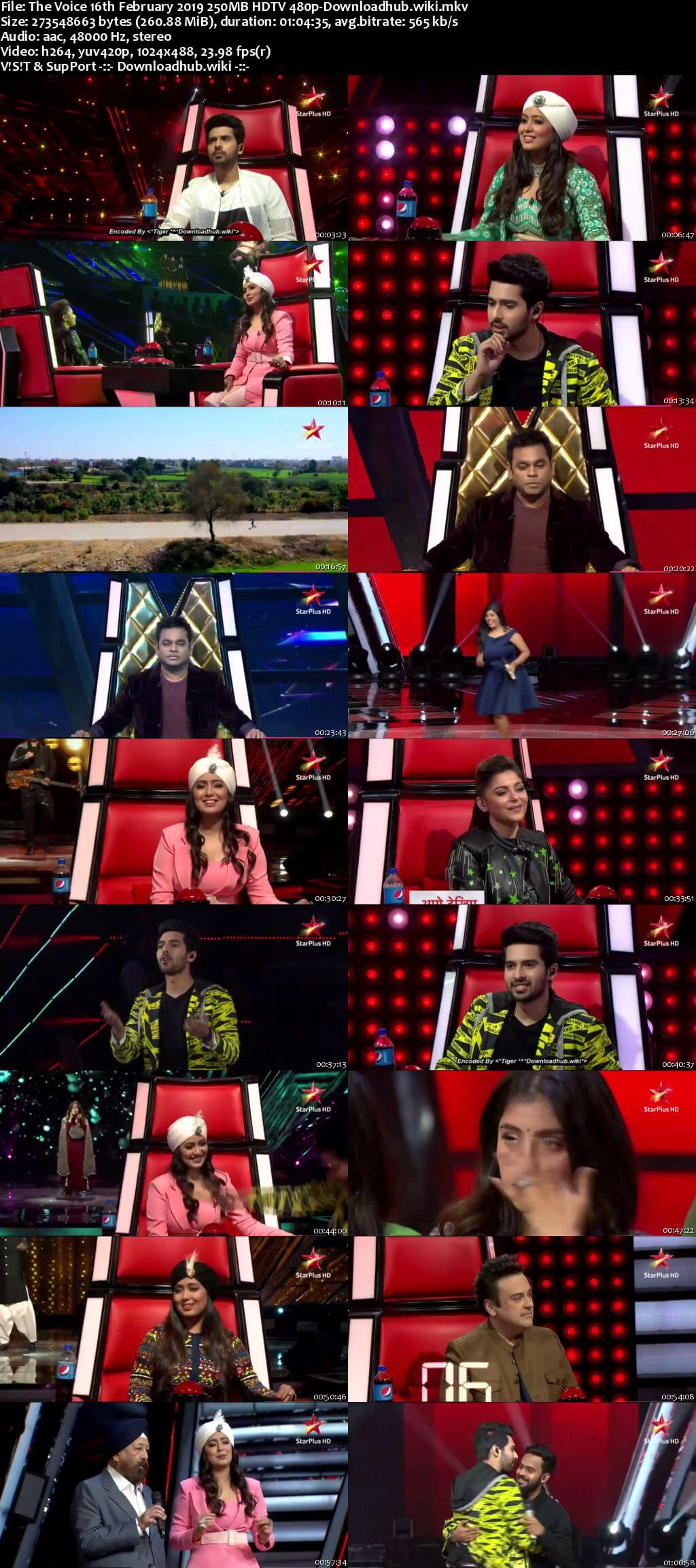 The Voice 16 February 2019 Episode 04 HDTV 480p