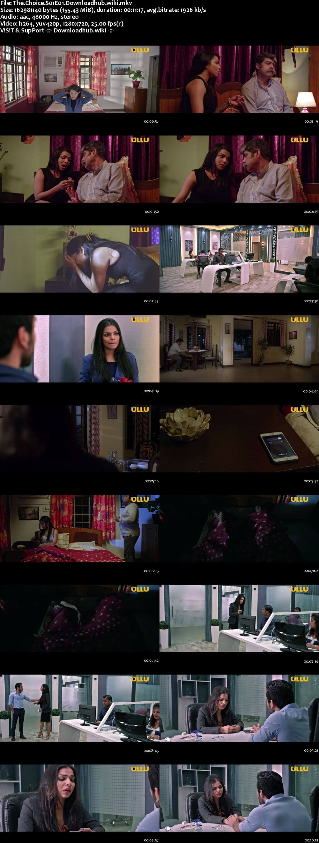 The Choice 2019 Hindi Season 01 Complete 720p HDRip x264