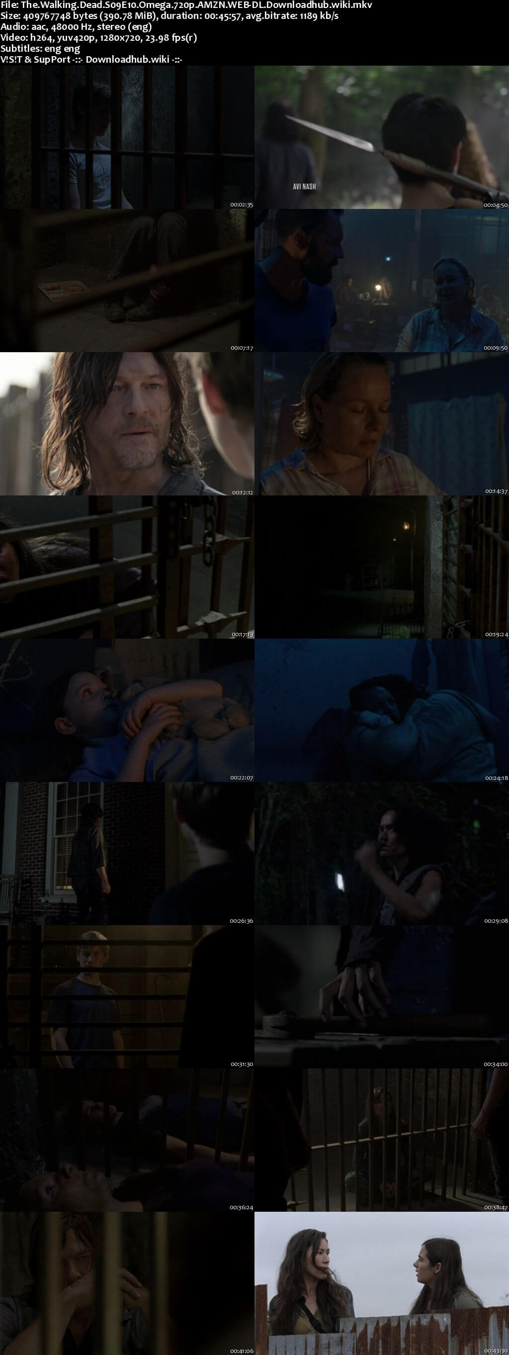 The Walking Dead S09E10 450MB AMZN WEB-DL 720p ESubs