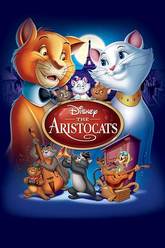 The Aristocats 1970 Hindi Dual Audio 720p 500MB BluRay ESubs