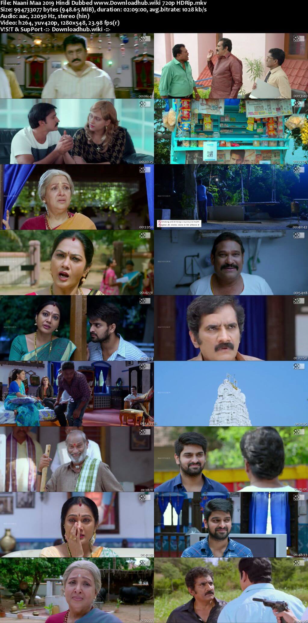 Naani Maa 2019 Hindi Dubbed 720p HDRip x264