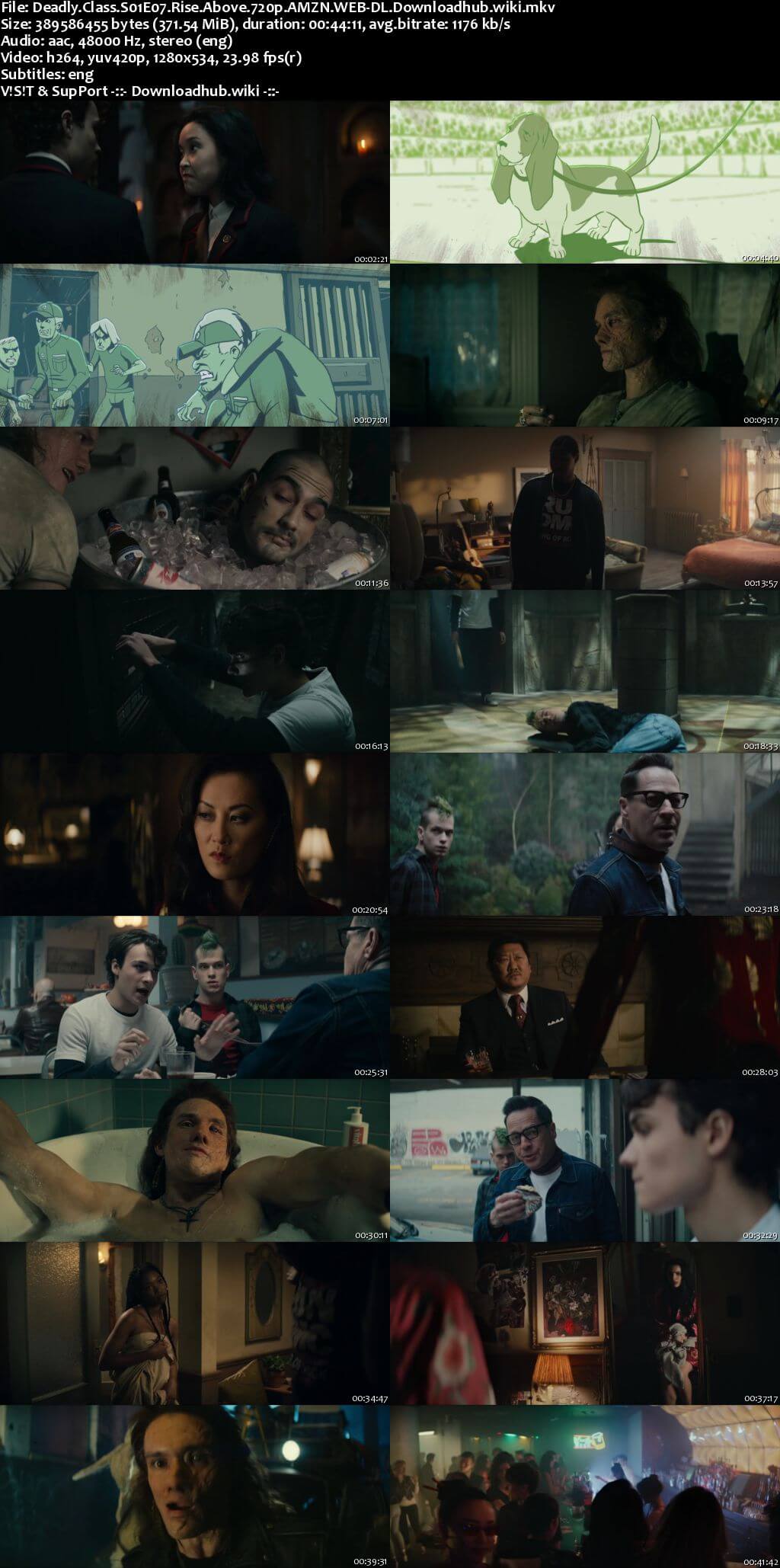 Deadly Class S01E07 350MB AMZN WEB-DL 720p ESubs