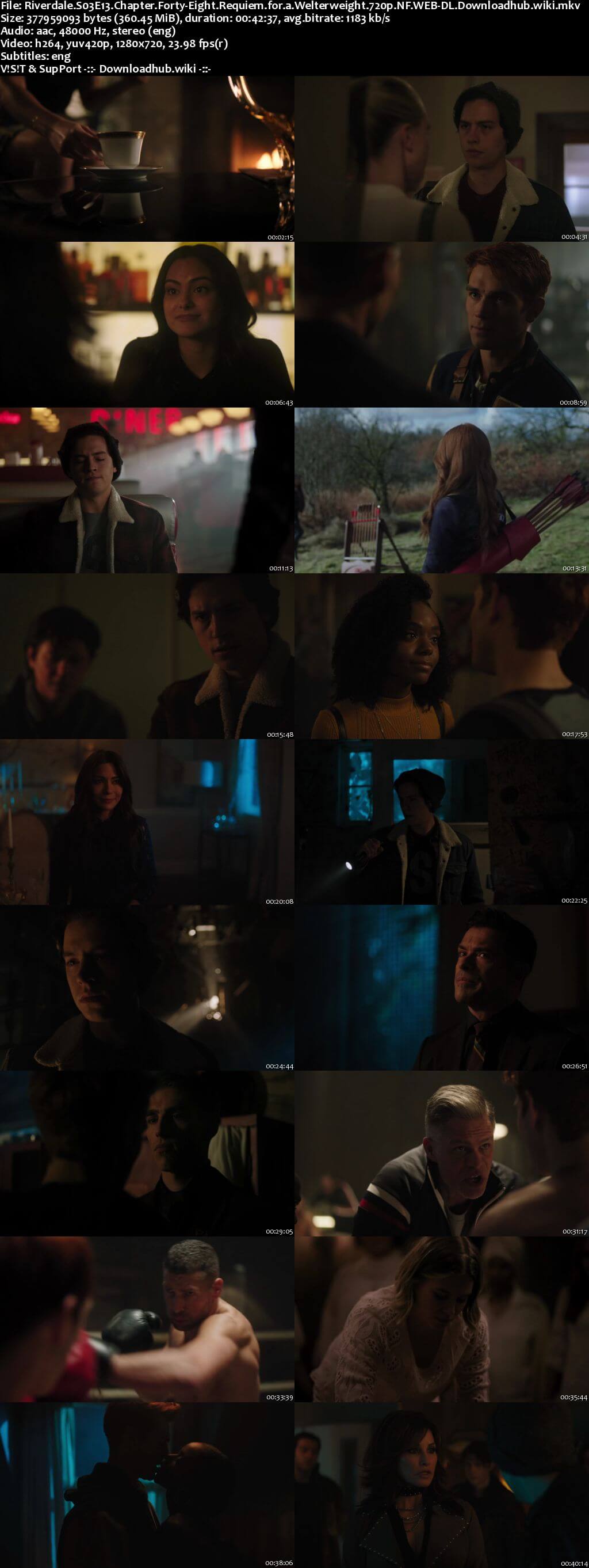 Riverdale S03E13 350MB NF WEB-DL 720p ESubs