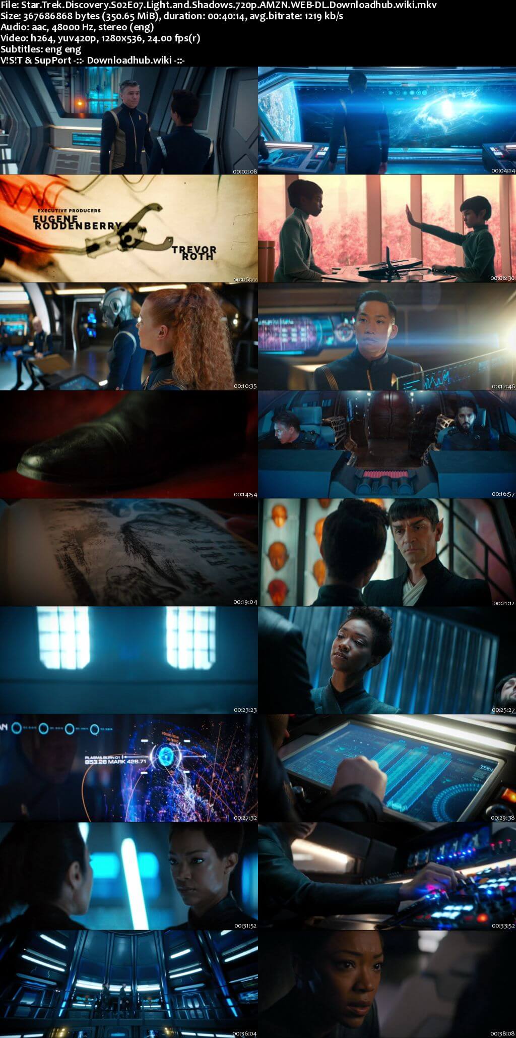 Star Trek Discovery S02E07 350MB AMZN WEB-DL 720p ESubs