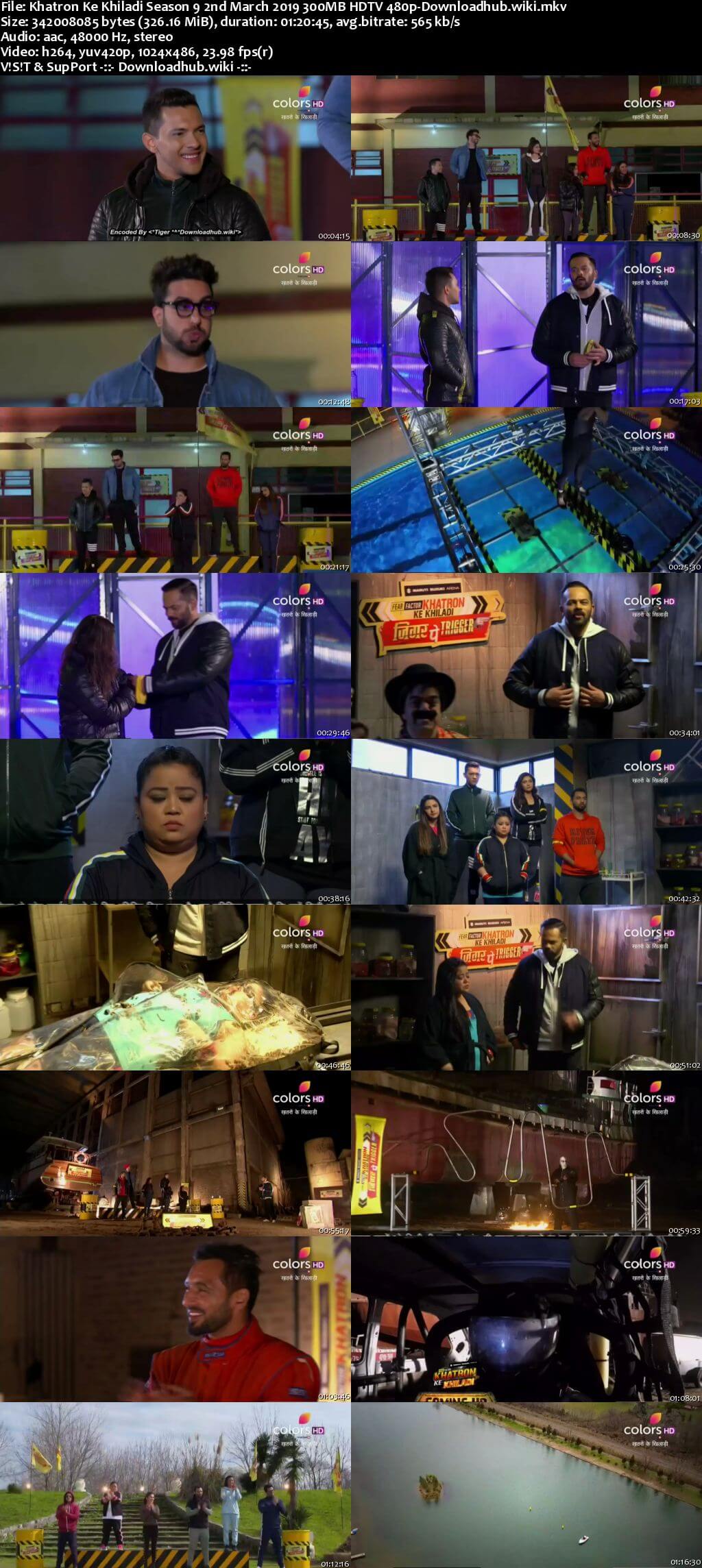 Khatron Ke Khiladi Season 9 02 March 2019 Episode 17 HDTV 480p