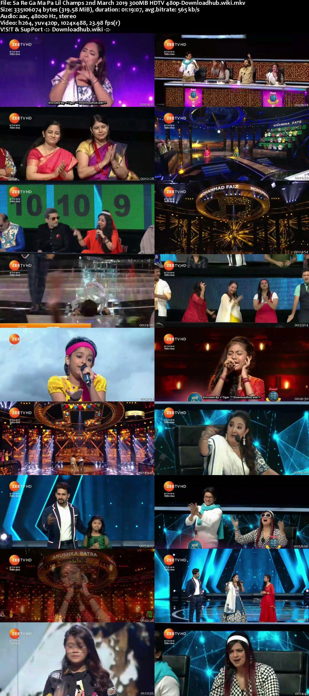 Sa Re Ga Ma Pa Lil Champs 02 March 2019 Episode 07 HDTV 480p