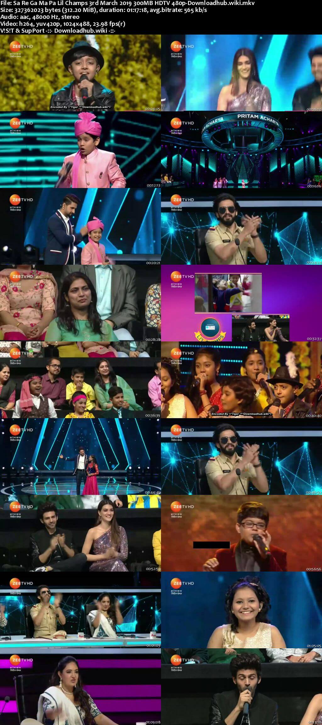 Sa Re Ga Ma Pa Lil Champs 03 March 2019 Episode 08 HDTV 480p