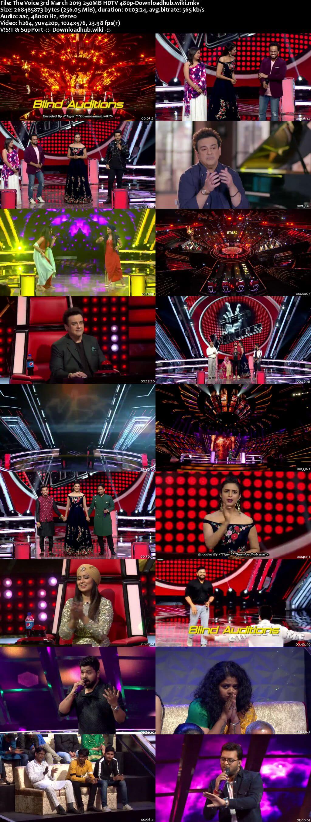 The Voice 03 March 2019 Episode 09 HDTV 480p