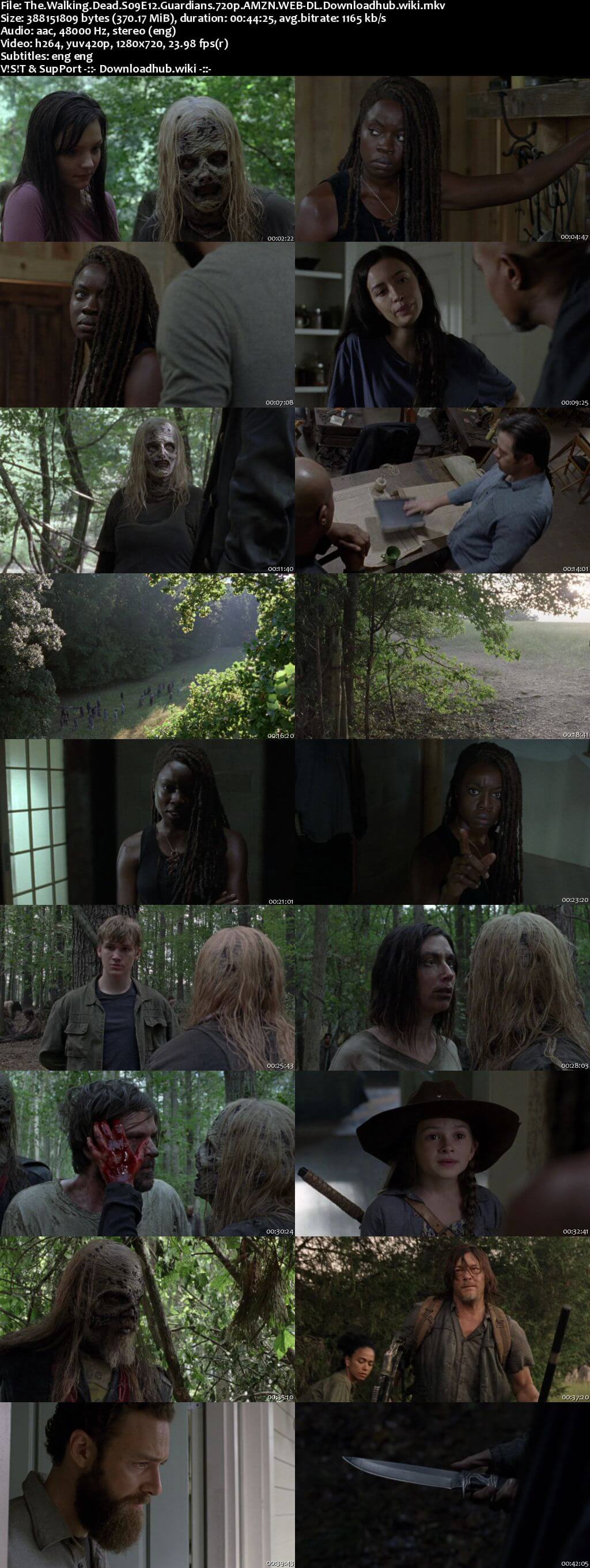 The Walking Dead S09E12 350MB AMZN WEB-DL 720p ESubs