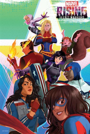 Marvel Rising Secret Warriors 2018 Hindi Dual Audio 720p 900MB WEB-DL ESubs