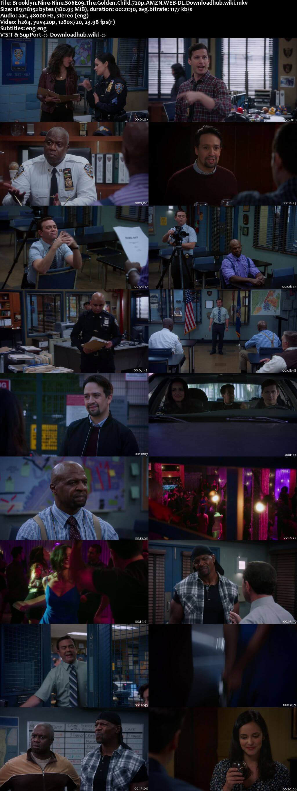 Brooklyn Nine-Nine S06E09 180MB WEB-DL 720p ESubs