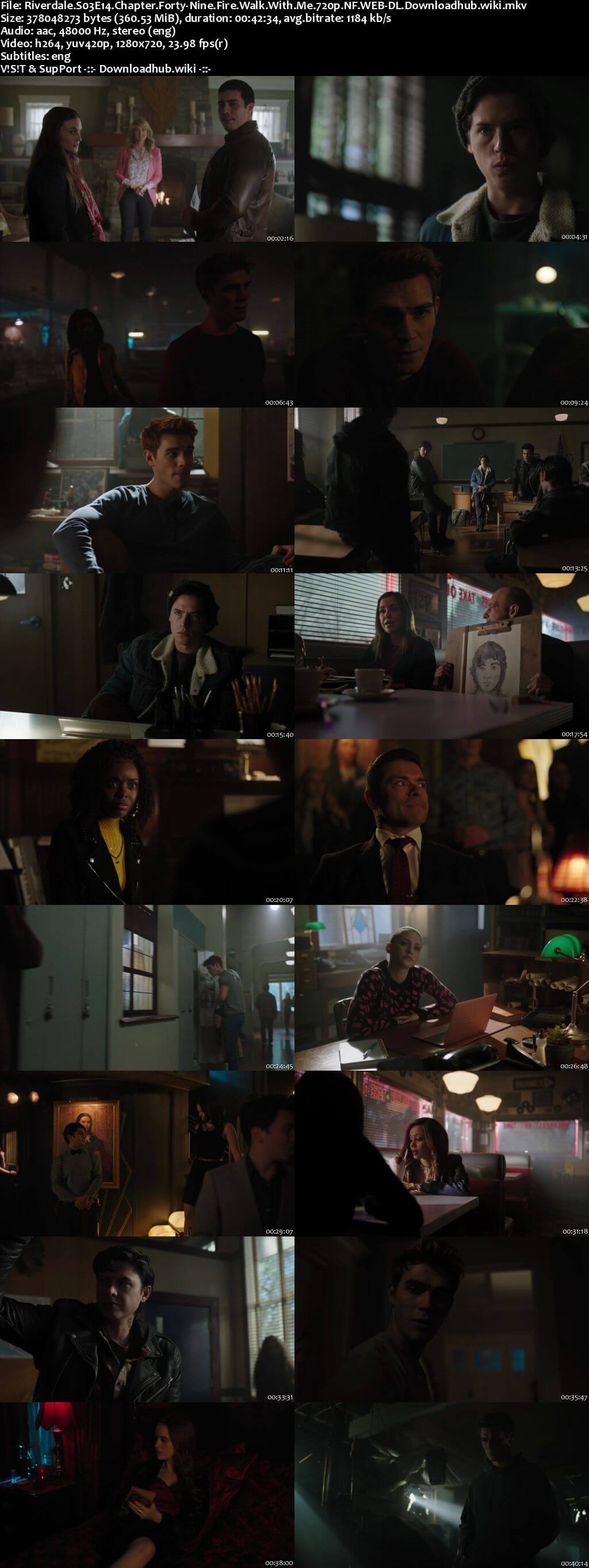 Riverdale S03E14 350MB NF WEB-DL 720p ESubs