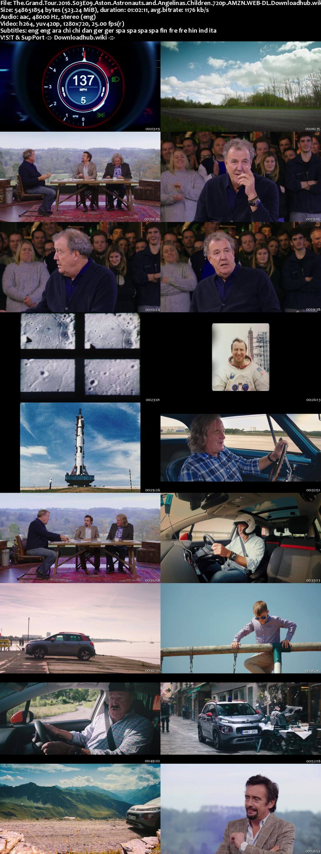 The Grand Tour S03E09 500MB AMZN WEB-DL 720p ESubs