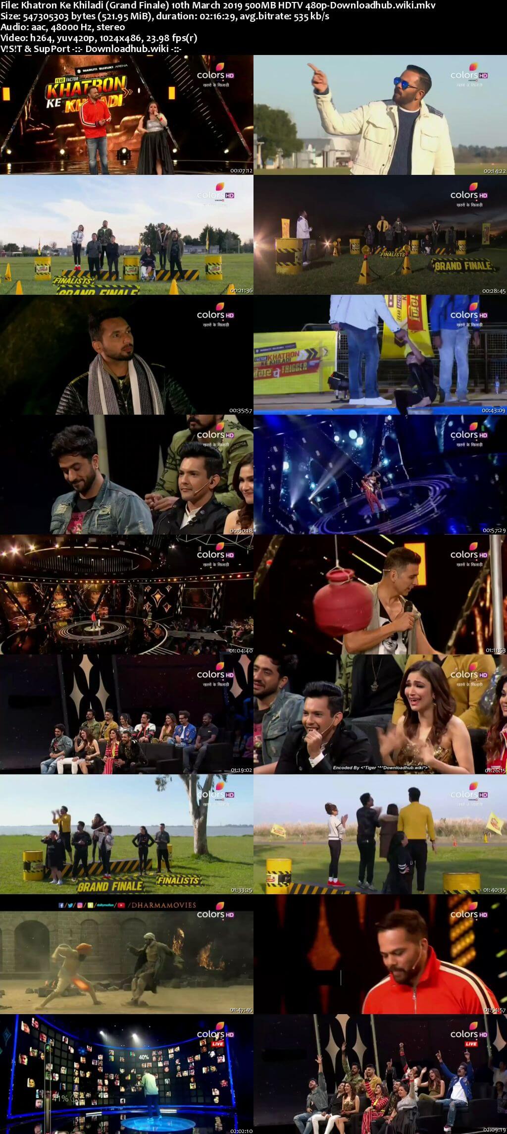 Khatron Ke Khiladi Season 9 10 March 2019 Finale Episode HDTV 480p