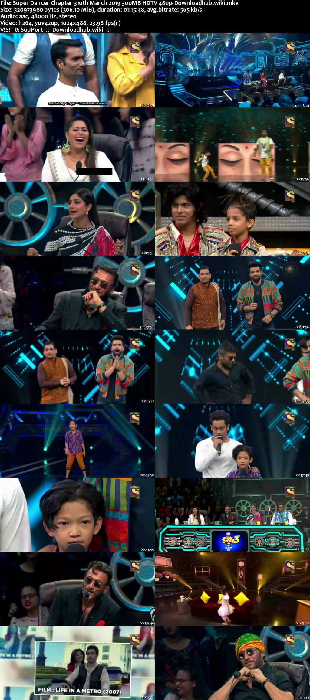 Super Dancer Chapter 3 10 March 2019 Episode 22 HDTV 480p