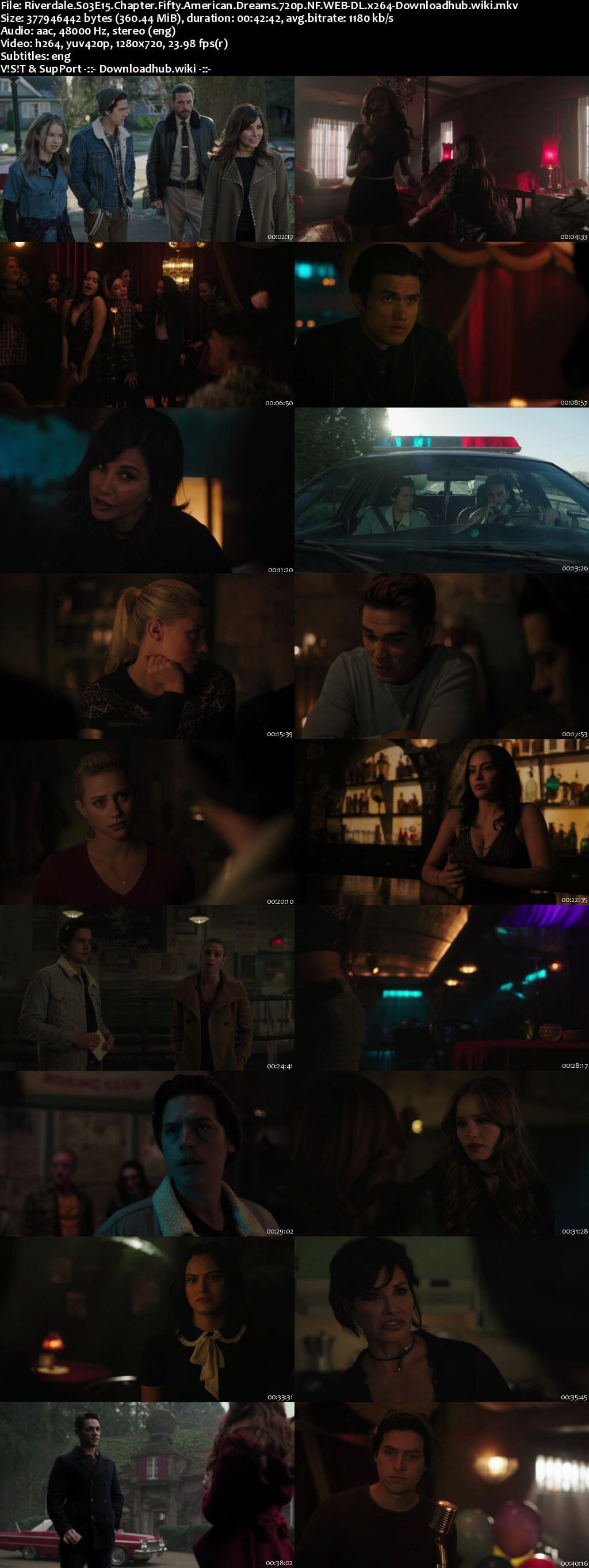 Riverdale S03E15 350MB NF WEB-DL 720p ESubs