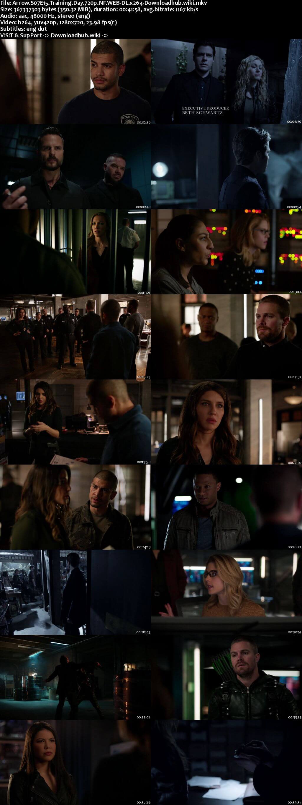 Arrow S07E15 350MB AMZN Web-DL 720p ESubs