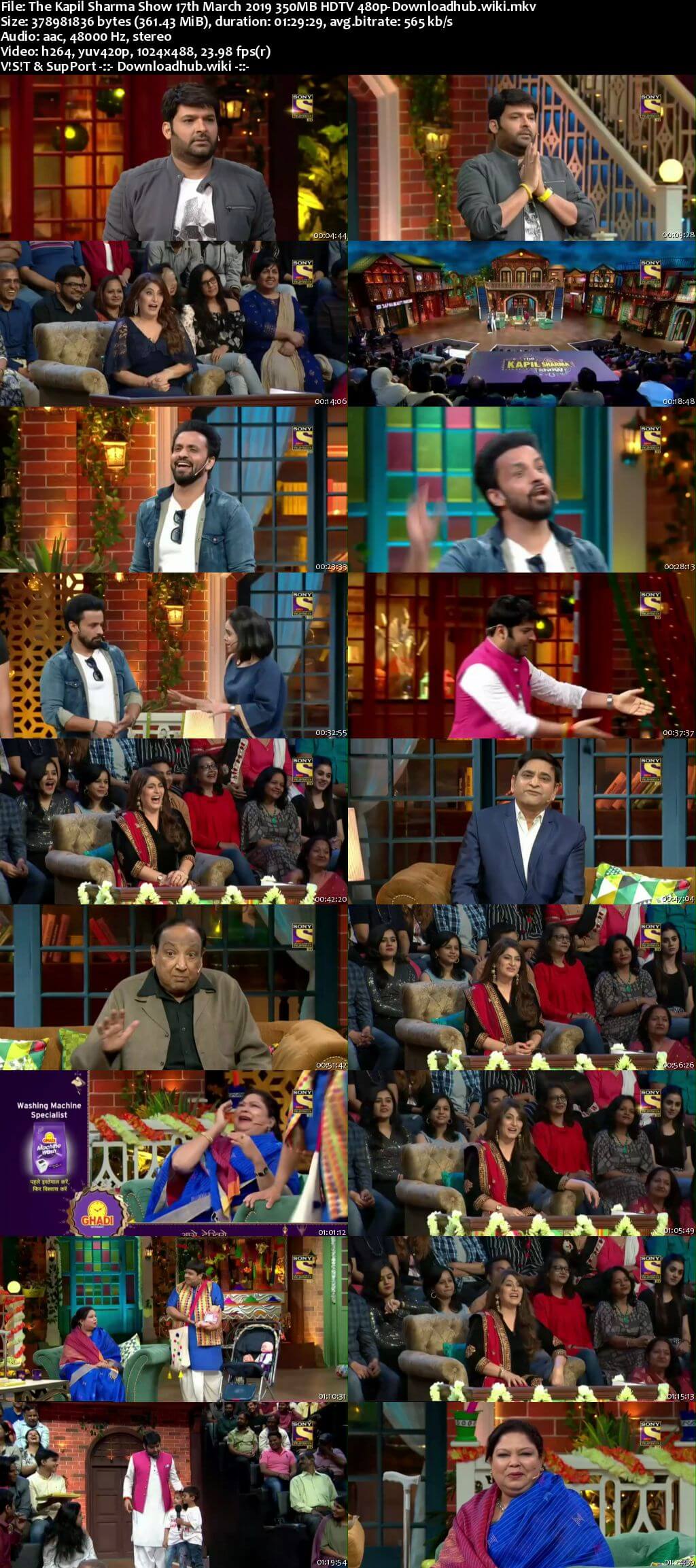 The Kapil Sharma Show 17 March 2019 Episode 24 HDTV 480p