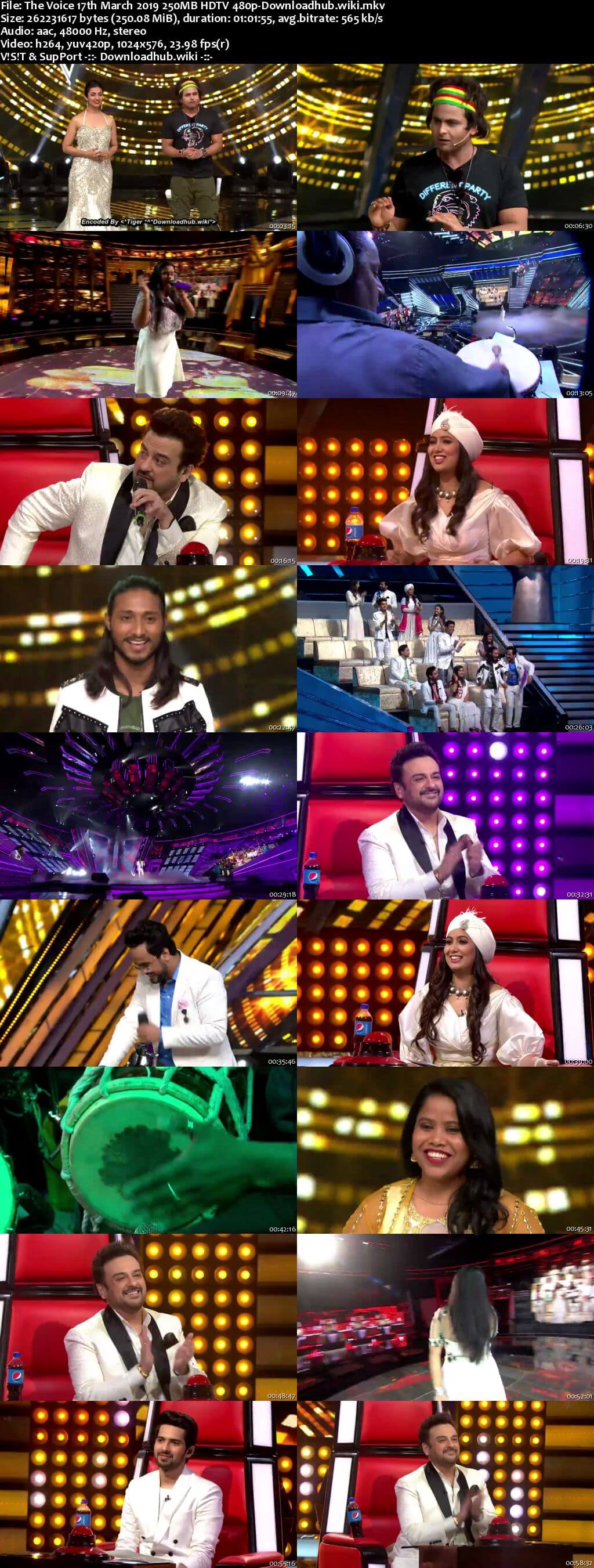 The Voice 17 March 2019 Episode 13 HDTV 480p