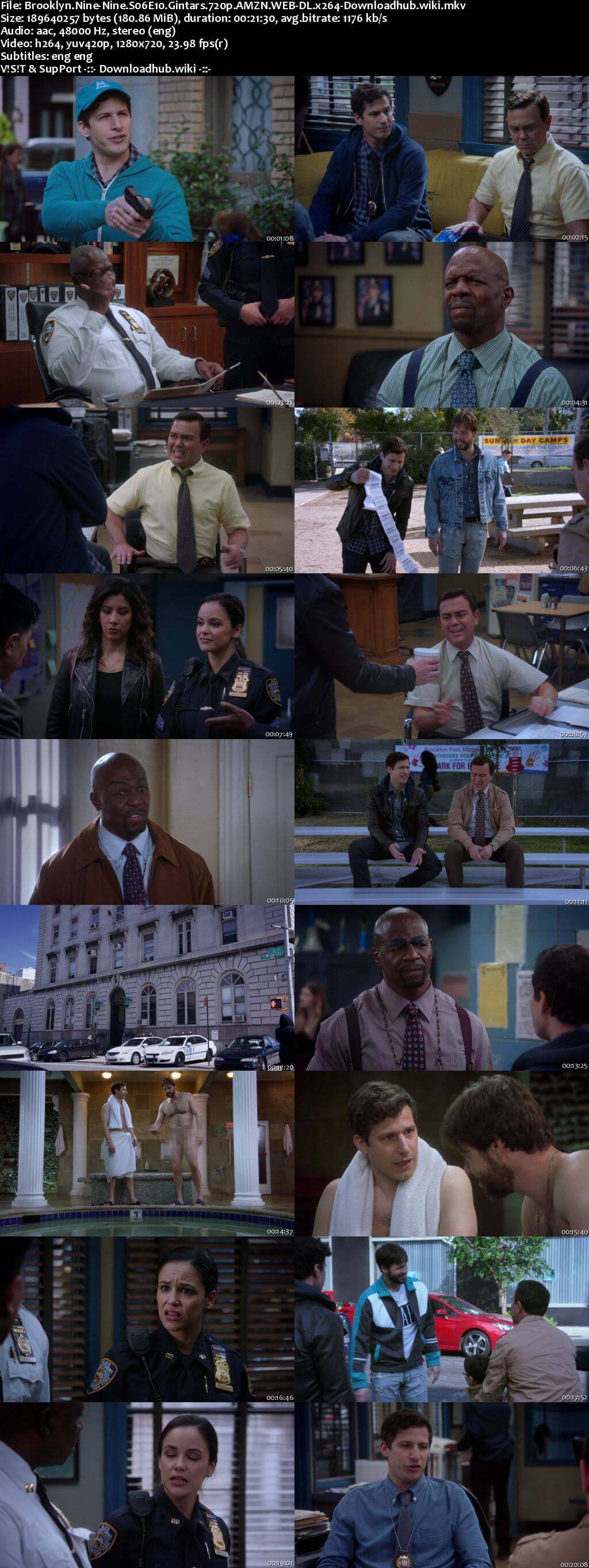 Brooklyn Nine-Nine S06E10 180MB WEB-DL 720p ESubs