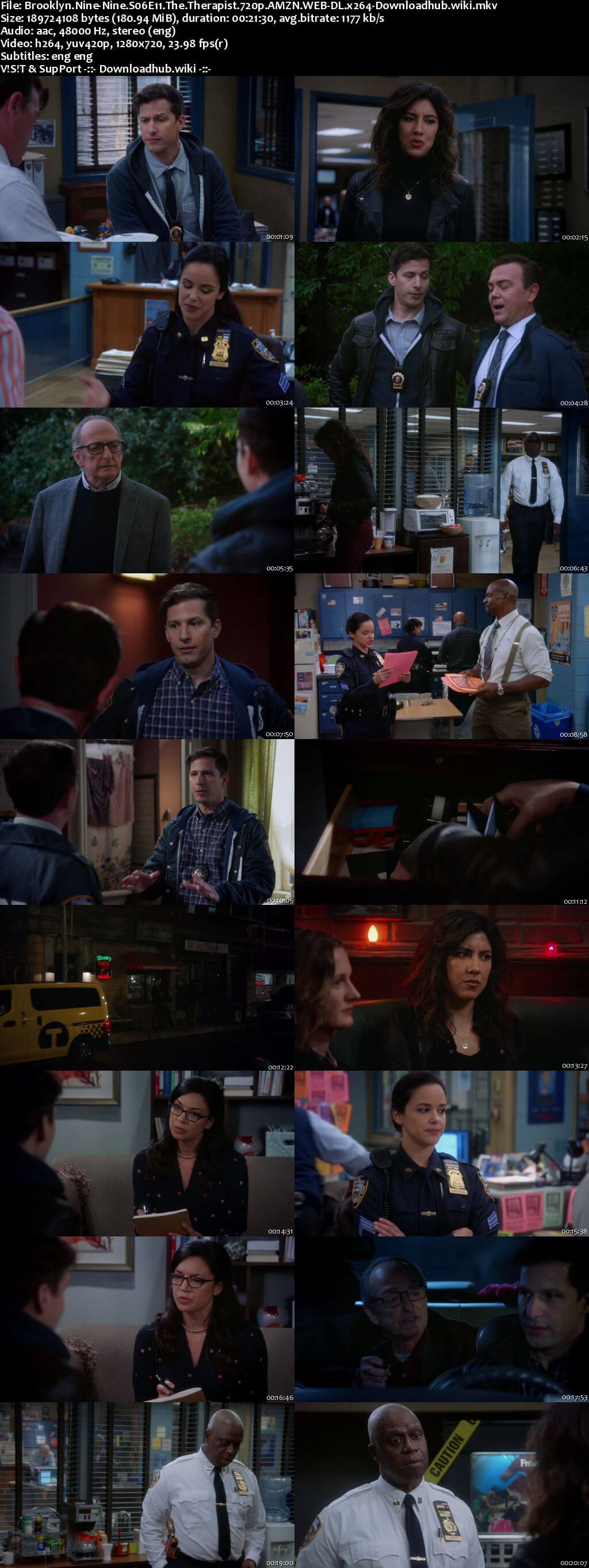 Brooklyn Nine-Nine S06E11 180MB WEB-DL 720p ESubs