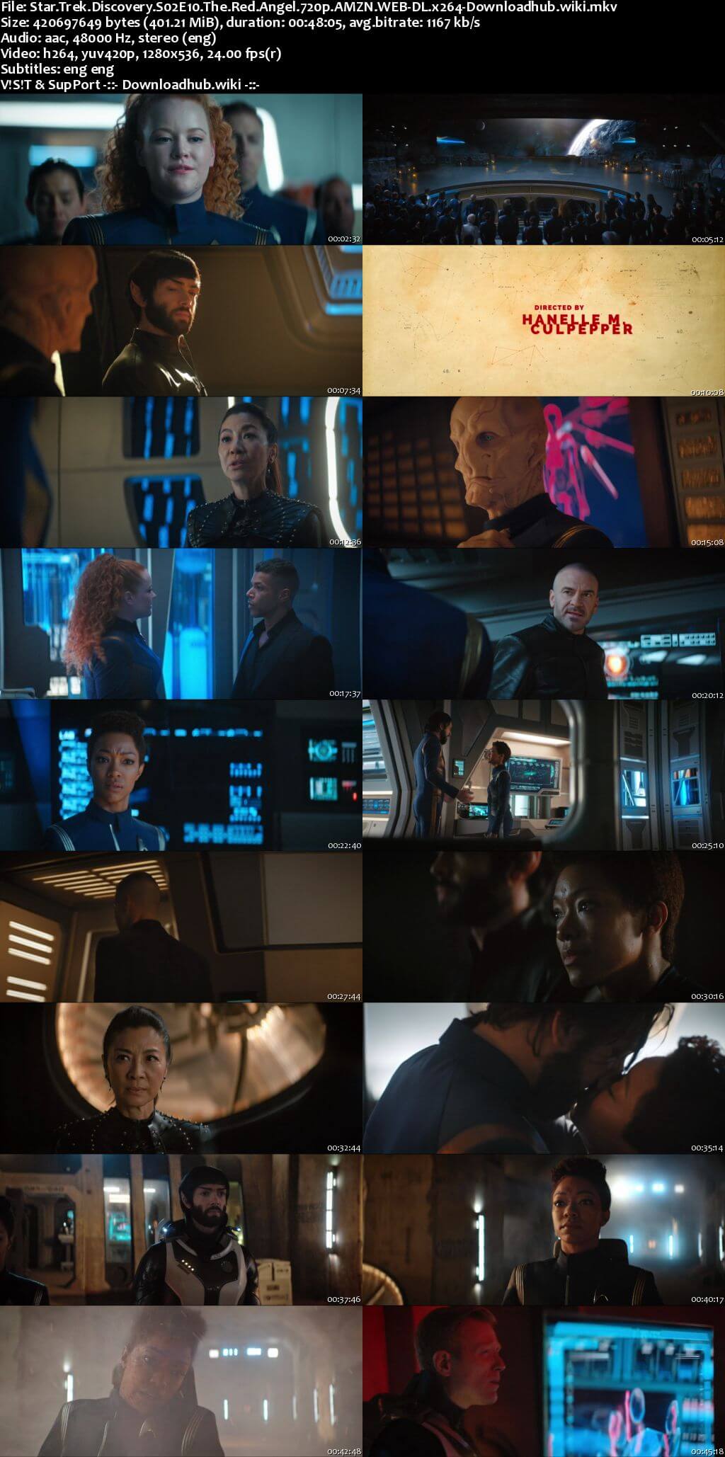 Star Trek Discovery S02E10 400MB AMZN WEB-DL 720p ESubs