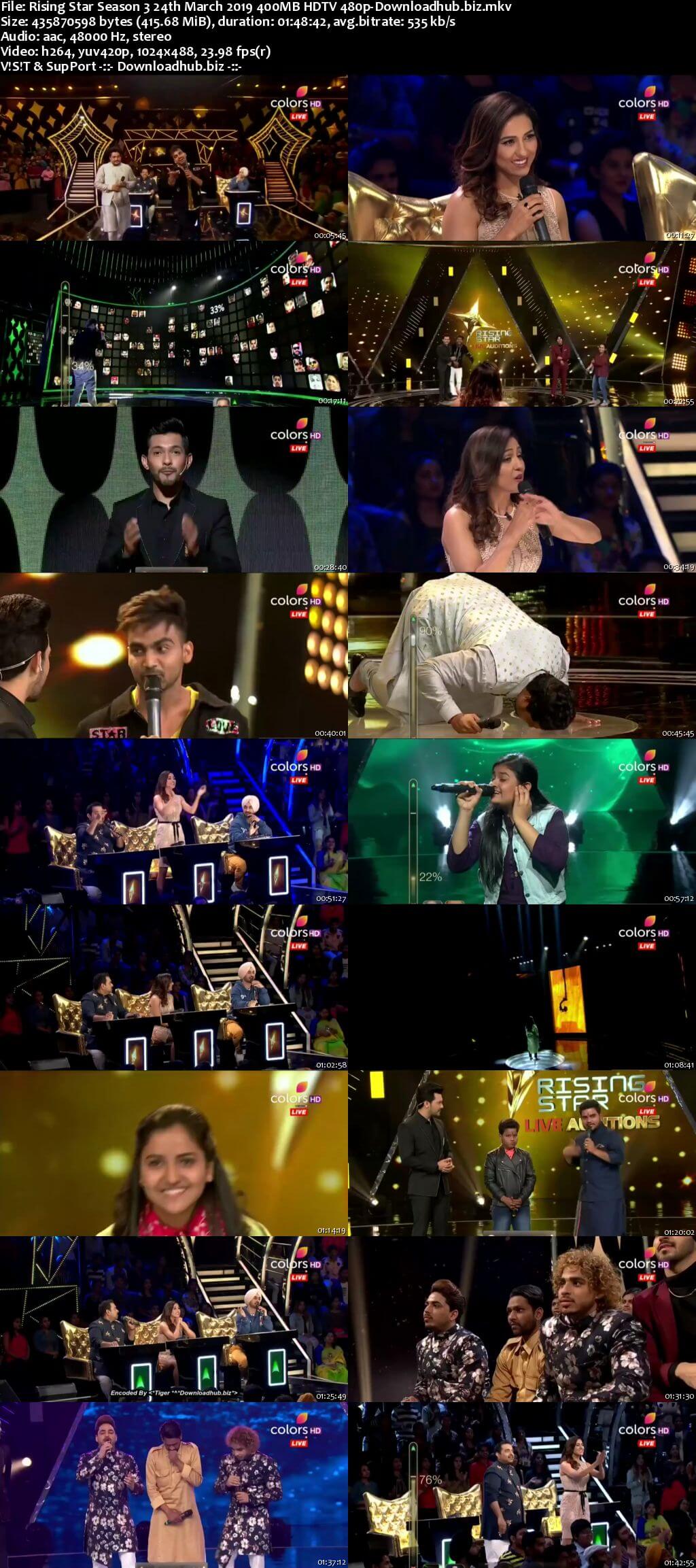 Rising Star Season 3 24 March 2019 Episode 04 HDTV 480p