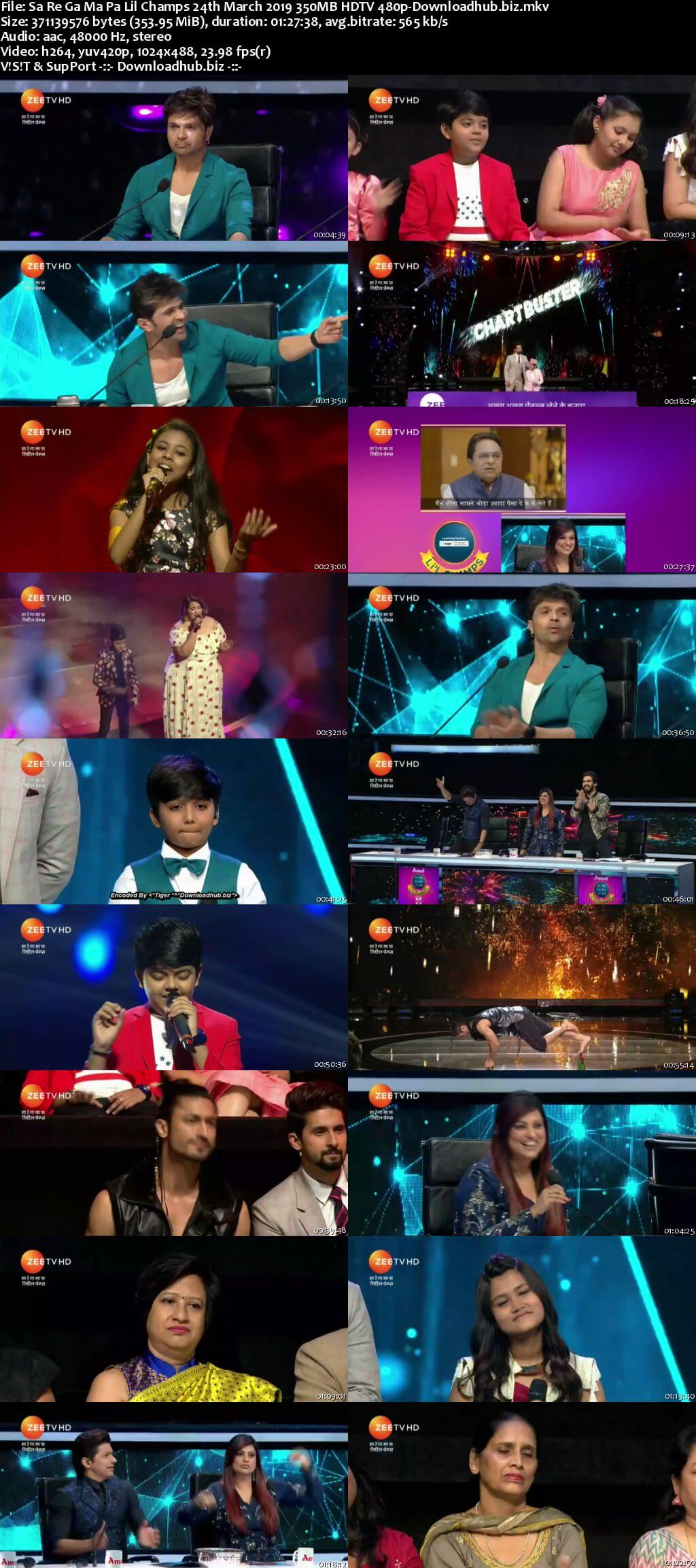 Sa Re Ga Ma Pa Lil Champs 24 March 2019 Episode 13 HDTV 480p